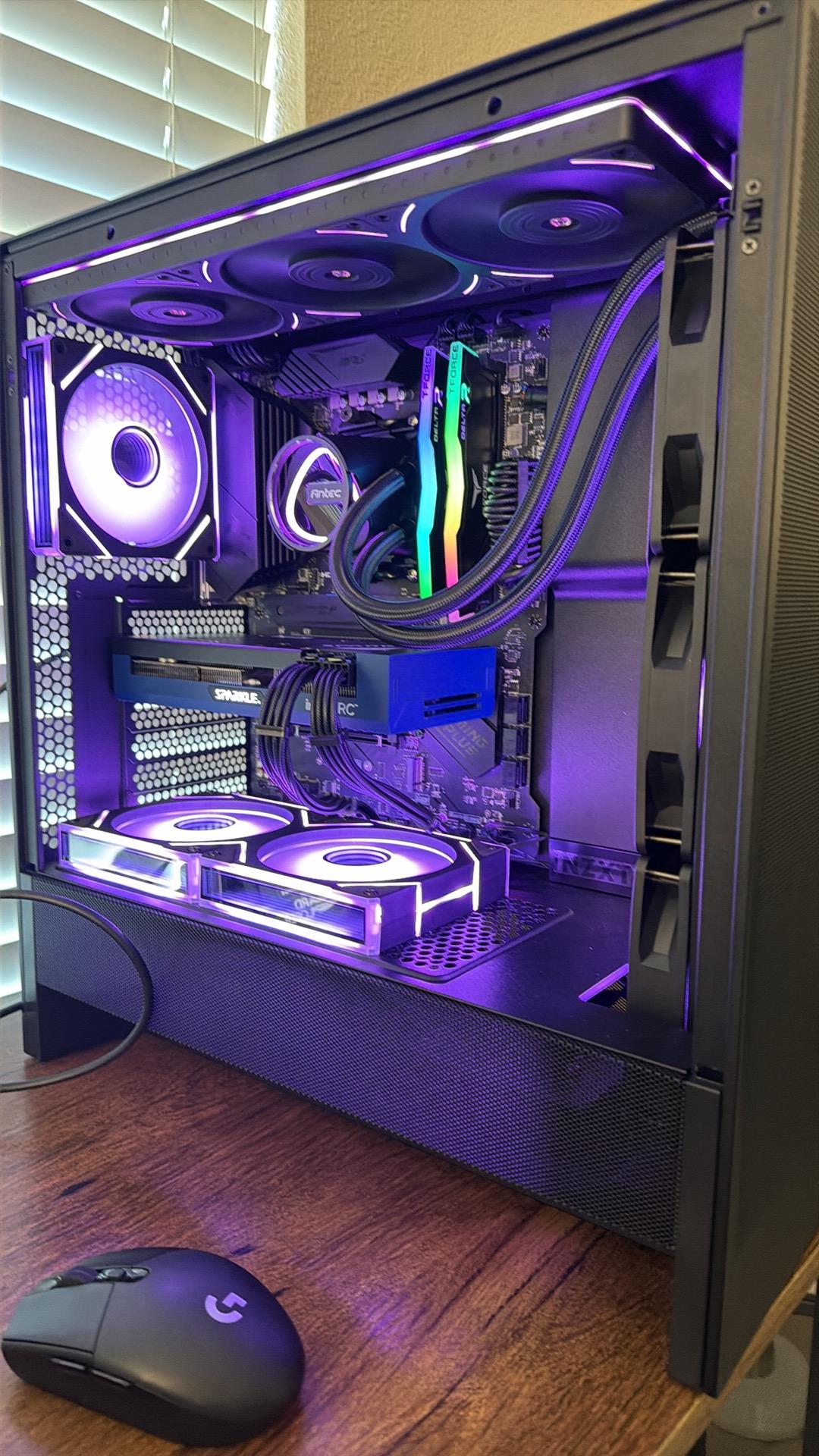 🔥 Gaming PC – Arc A750 SPARKLE ROC OC | Ryzen 5 5500 | WiFi | Windows 11 Pro | NZXT H5 Flow 🔥