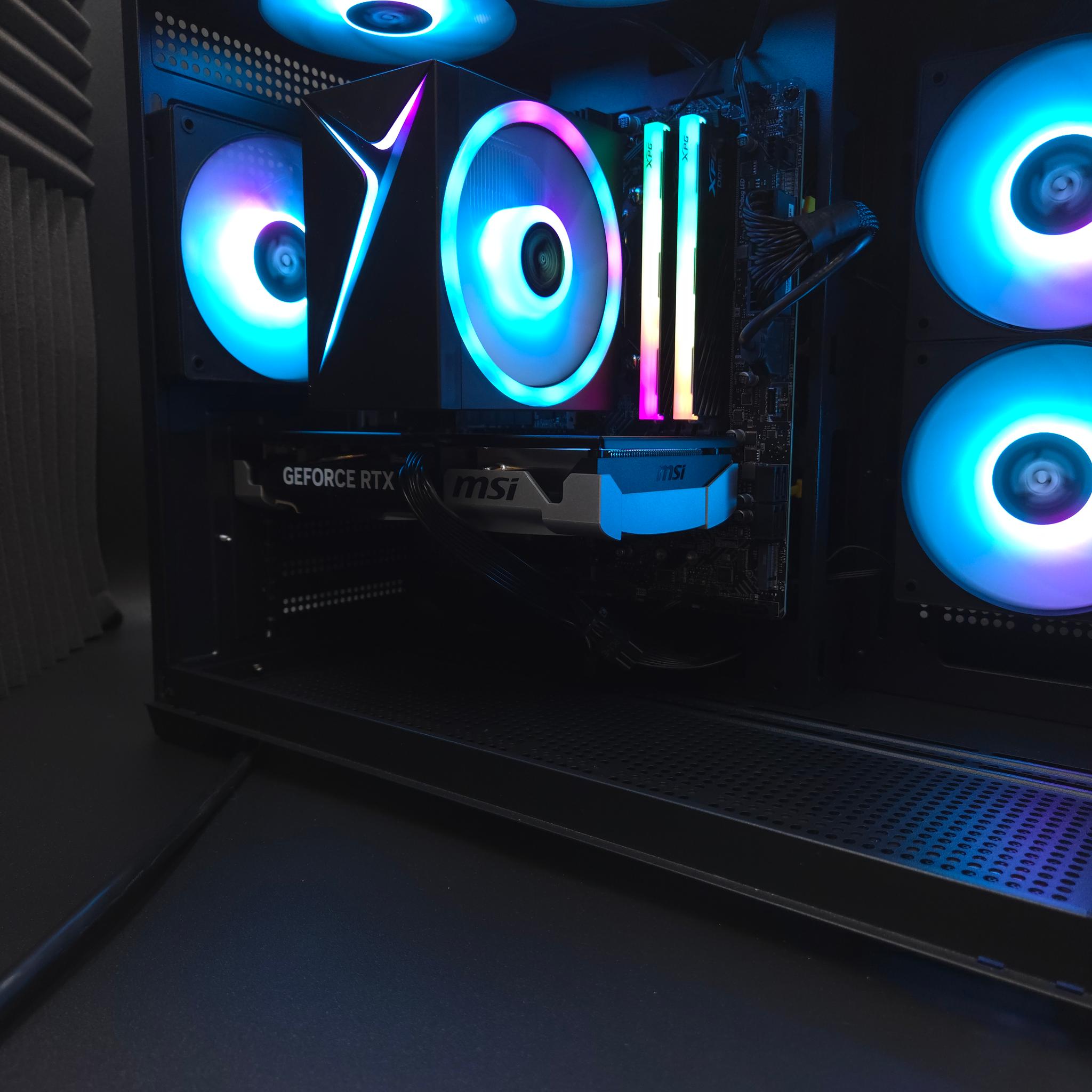STORMCRAFT Gaming PC SIRIUS Intel Core i7-14700F NVIDIA GeForce RTX 5060 Ti 16GB | 32GB DDR5