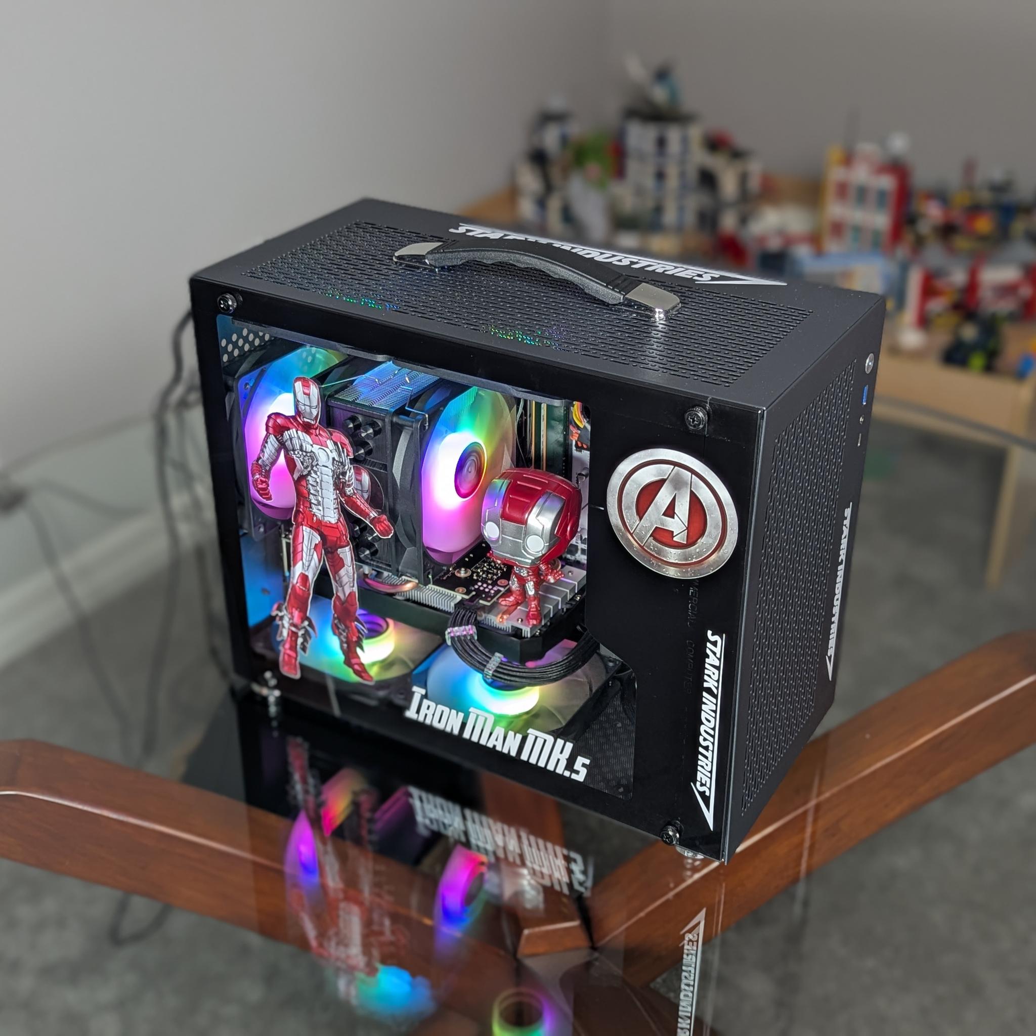 The Ironman Mk.5 Portable Gaming PC | AMD Ryzen 5 x Nvidia GTX 1660 Super | 16 GB RAM | 512GB SSD