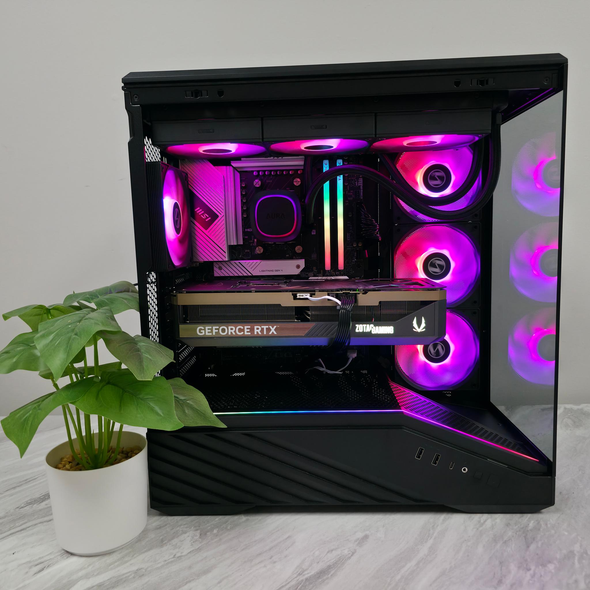 4k Streaming Gaming Computer PC (RTX 5090, Ryzen 9800X3D, 32GB DDR5 6000 MHz)