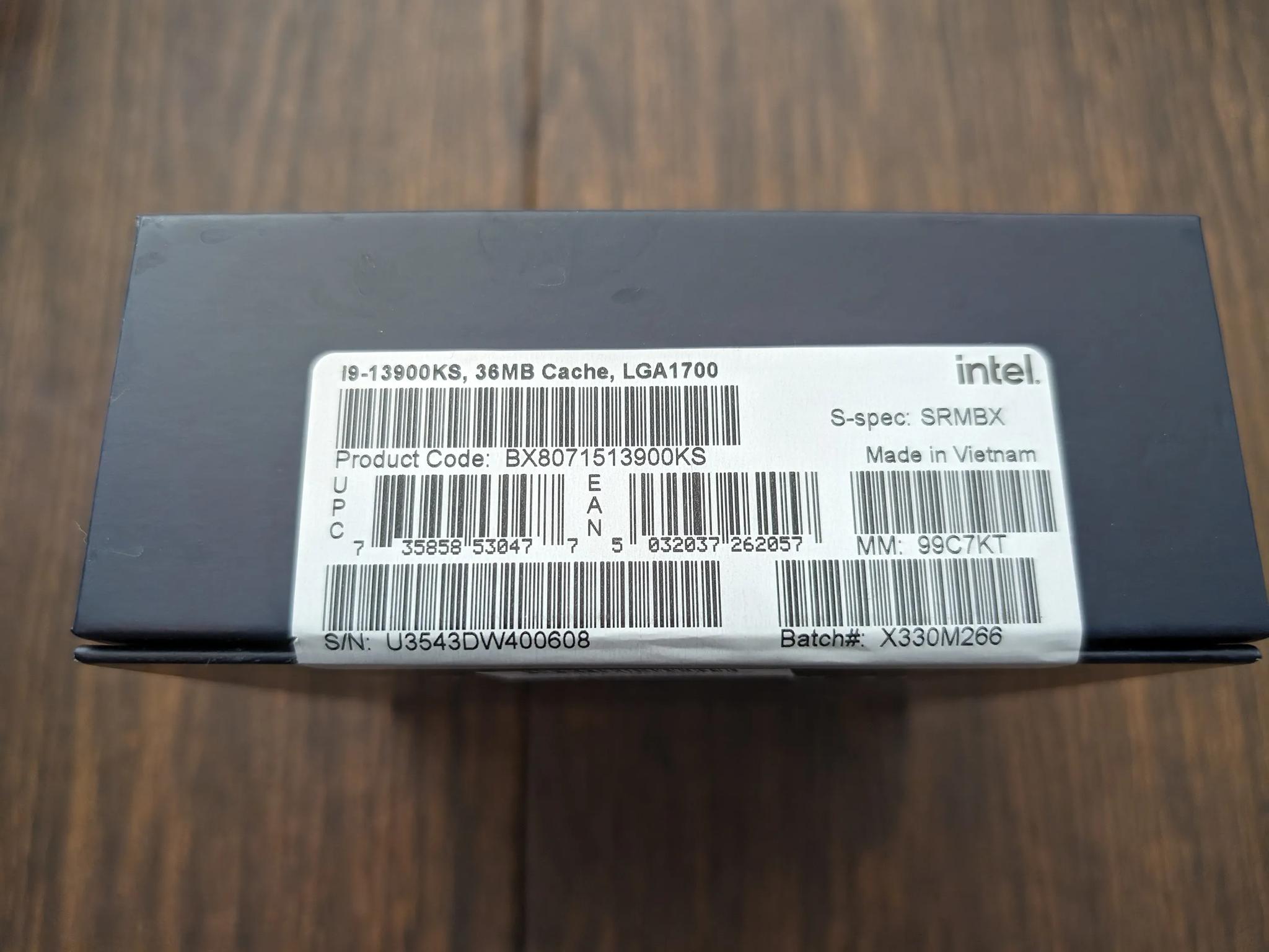 Intel® Core i9-13900KS Processor - NEW