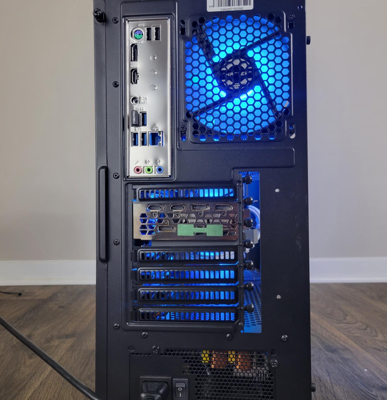 Gaming Desktop PC - i5-12600k - RTX 3080 - 32 GB Ram - 1 TB SSD NVME