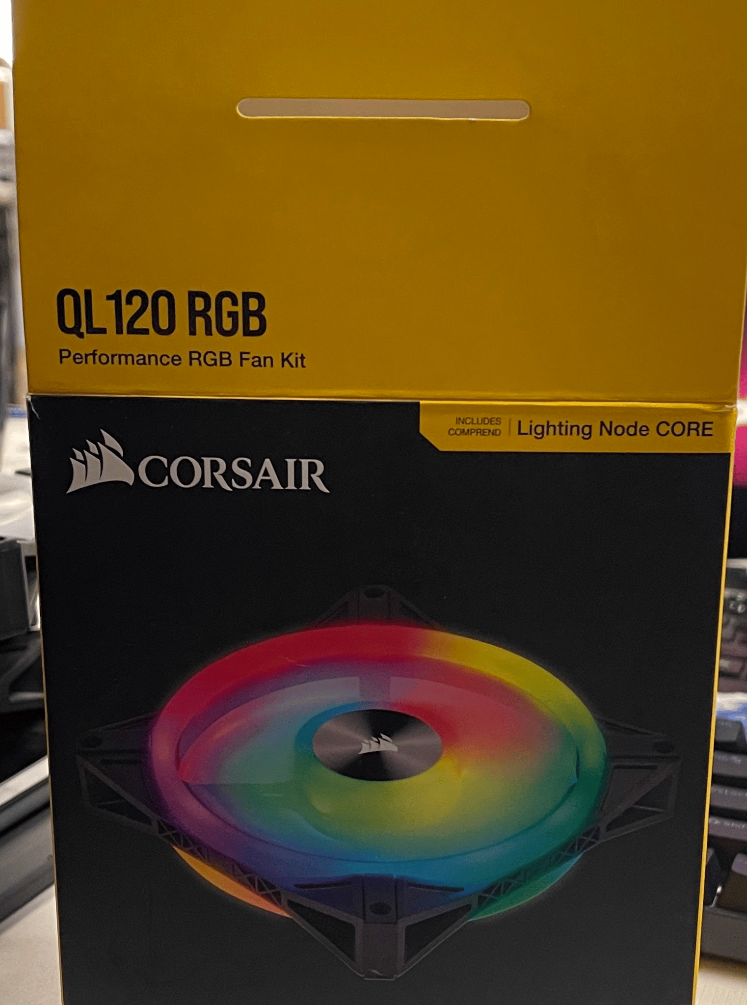Corsair QL120 Performance RGB Fan Fit