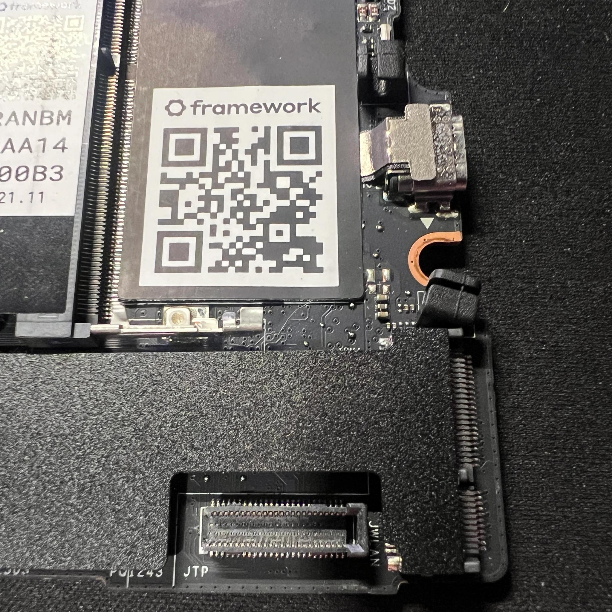 USED-Framework 13 1135G7 Mainboard ONLY
