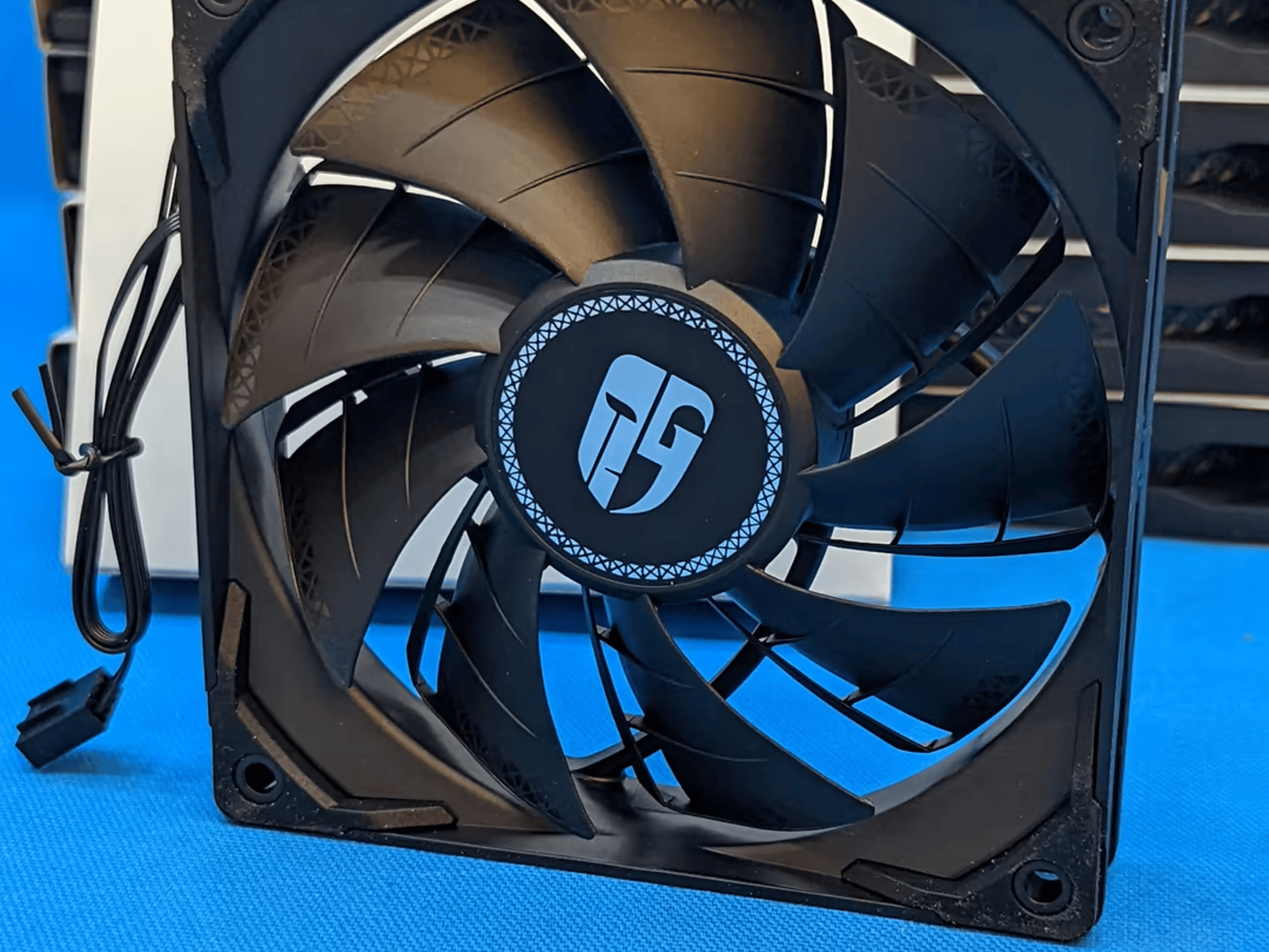 *Lot of 20x* Gamerstorm TF120S Fans 120mm DF1202512CM 12V DC 0.15A Black NON-RGB Case Fan