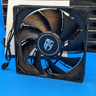 *Lot of 20x* Gamerstorm TF120S Fans 120mm DF1202512CM 12V DC 0.15A Black NON-RGB Case Fan