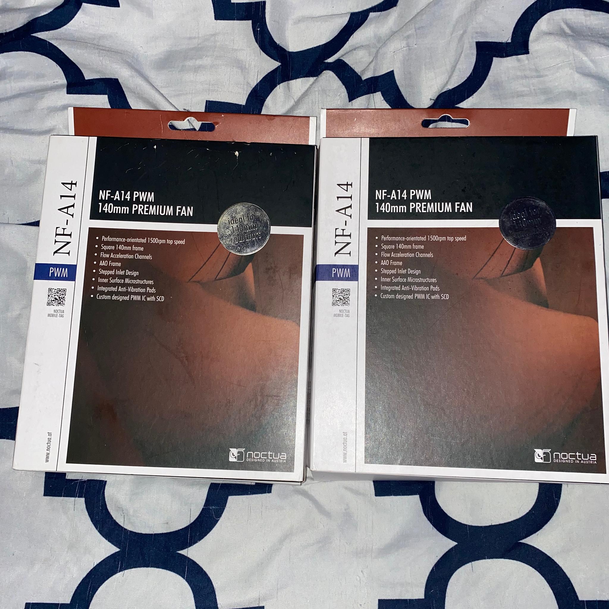 Noctua NF-A14 PWM Premium Quiet Fan - 2 PACK 