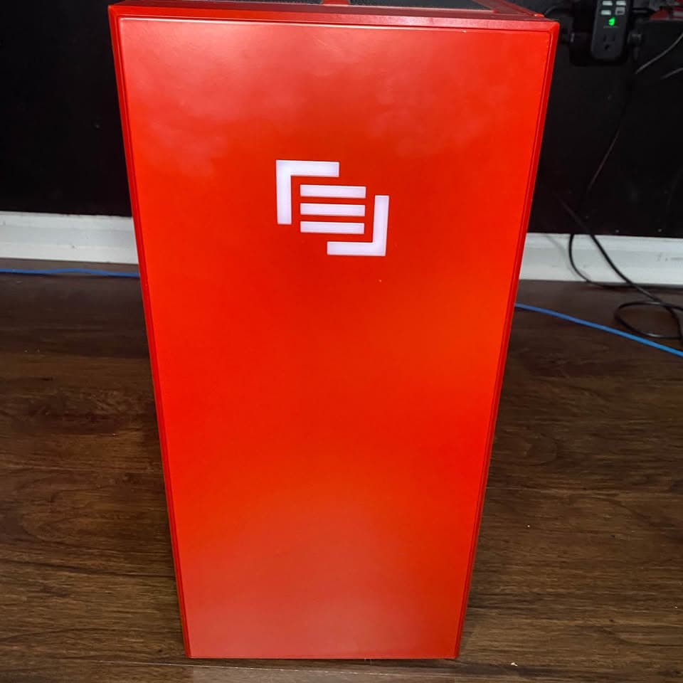 Red Gaming PC (GTX 1660 Super + AMD Ryzen 7 2700X + 16GB DDR4 + HDD + SSD)