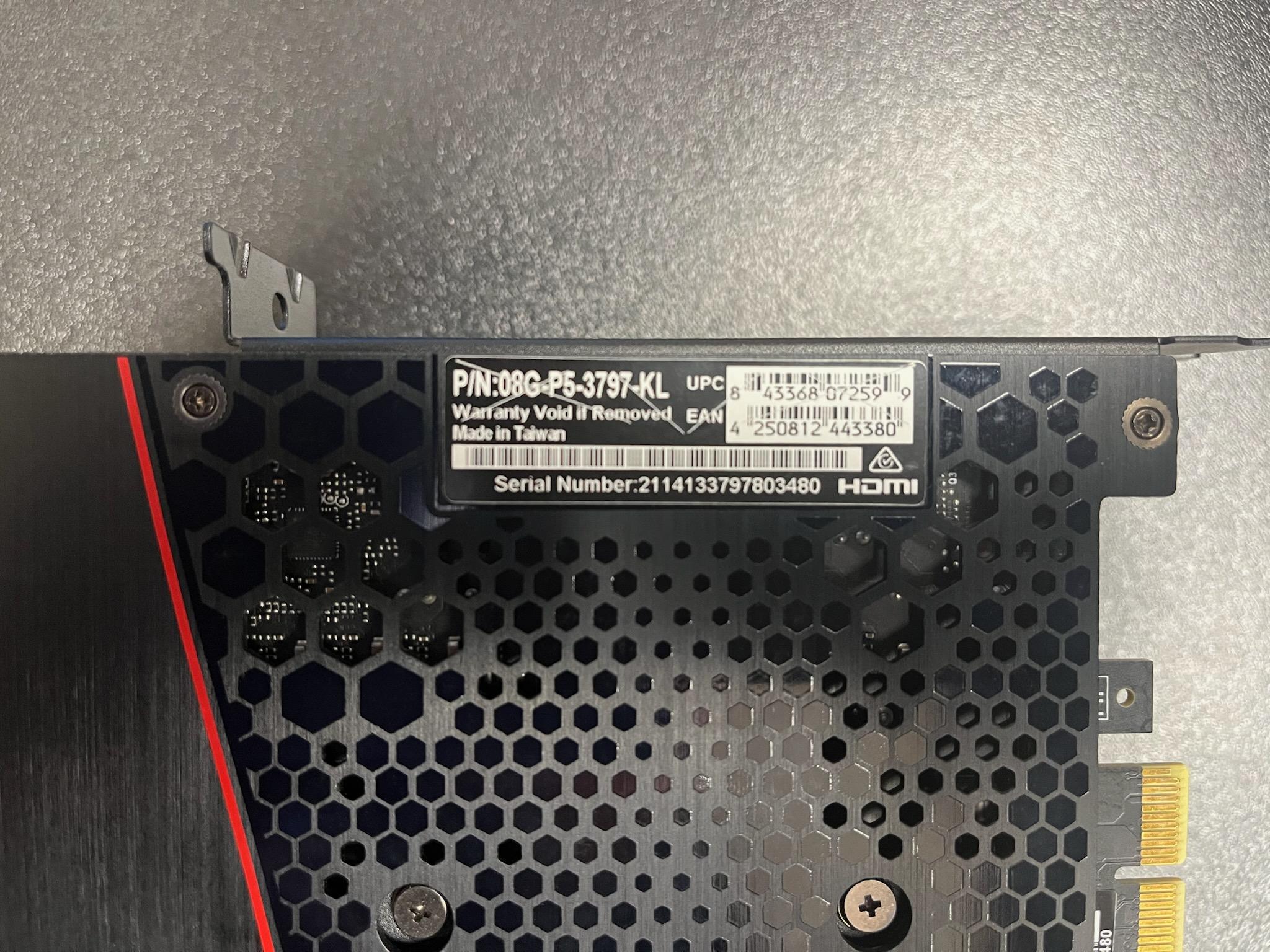 EVGA RTX 3070 Ti FTW3 ULTRA