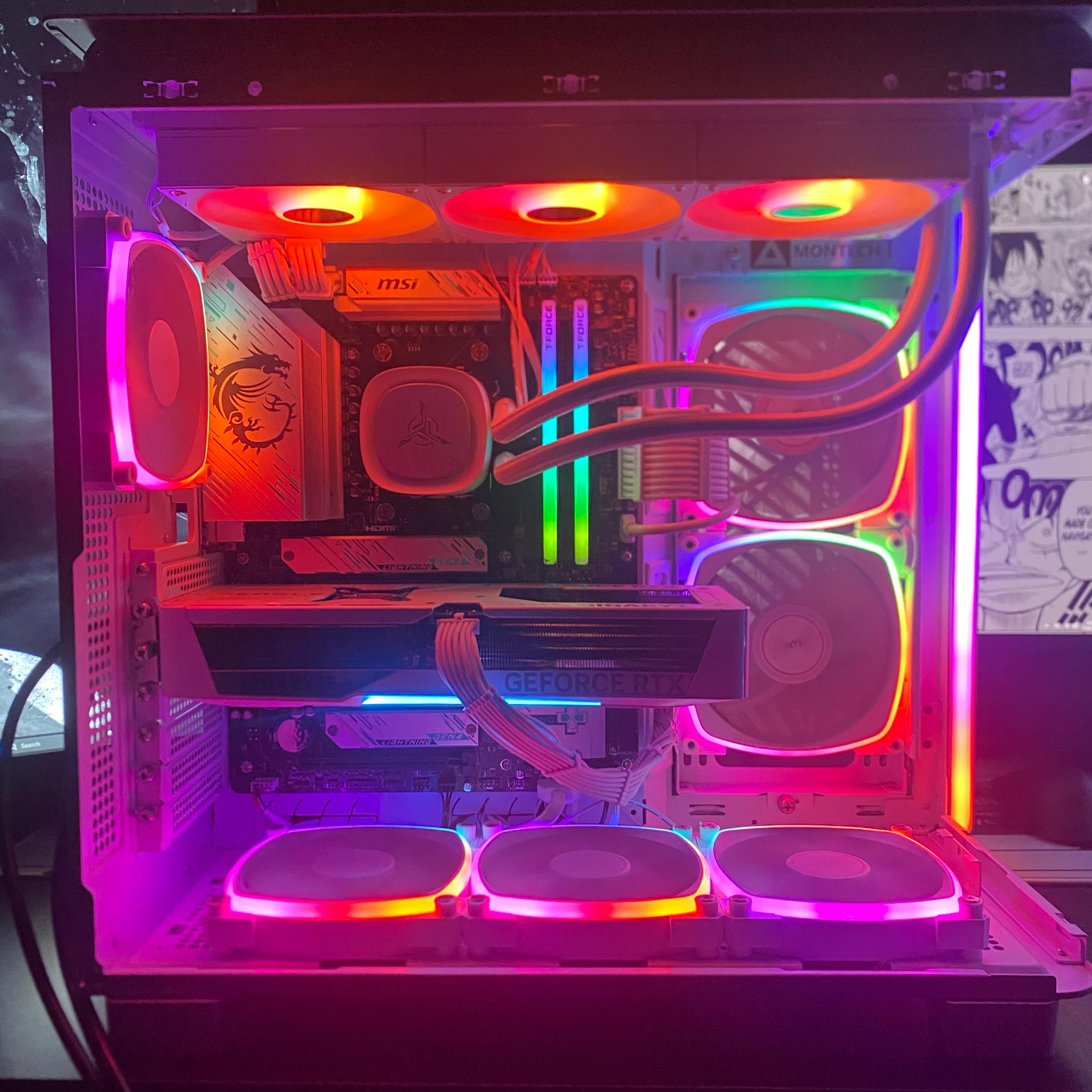 "BLIZZARD" ALL-WHITE HIGH-END GAMING PC | RYZEN 7 9800X3D | RTX 5070 | 32GB DDR5