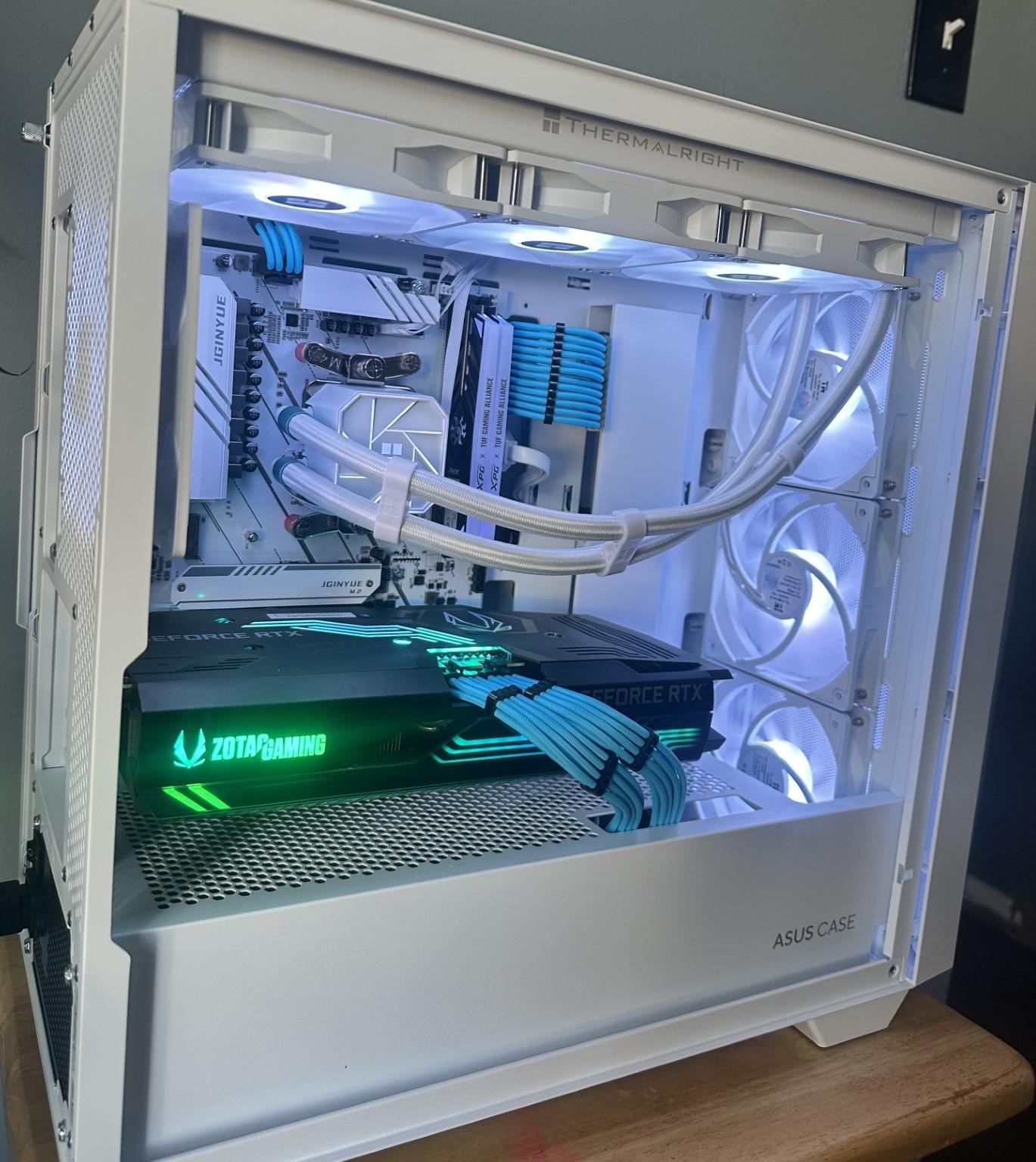 Ryzen 7 5700X3D|3070|B550|16g DDR4 3200|1 TB M.2 NVME|600w PSU|360MM AIO|ASUS A21 Case