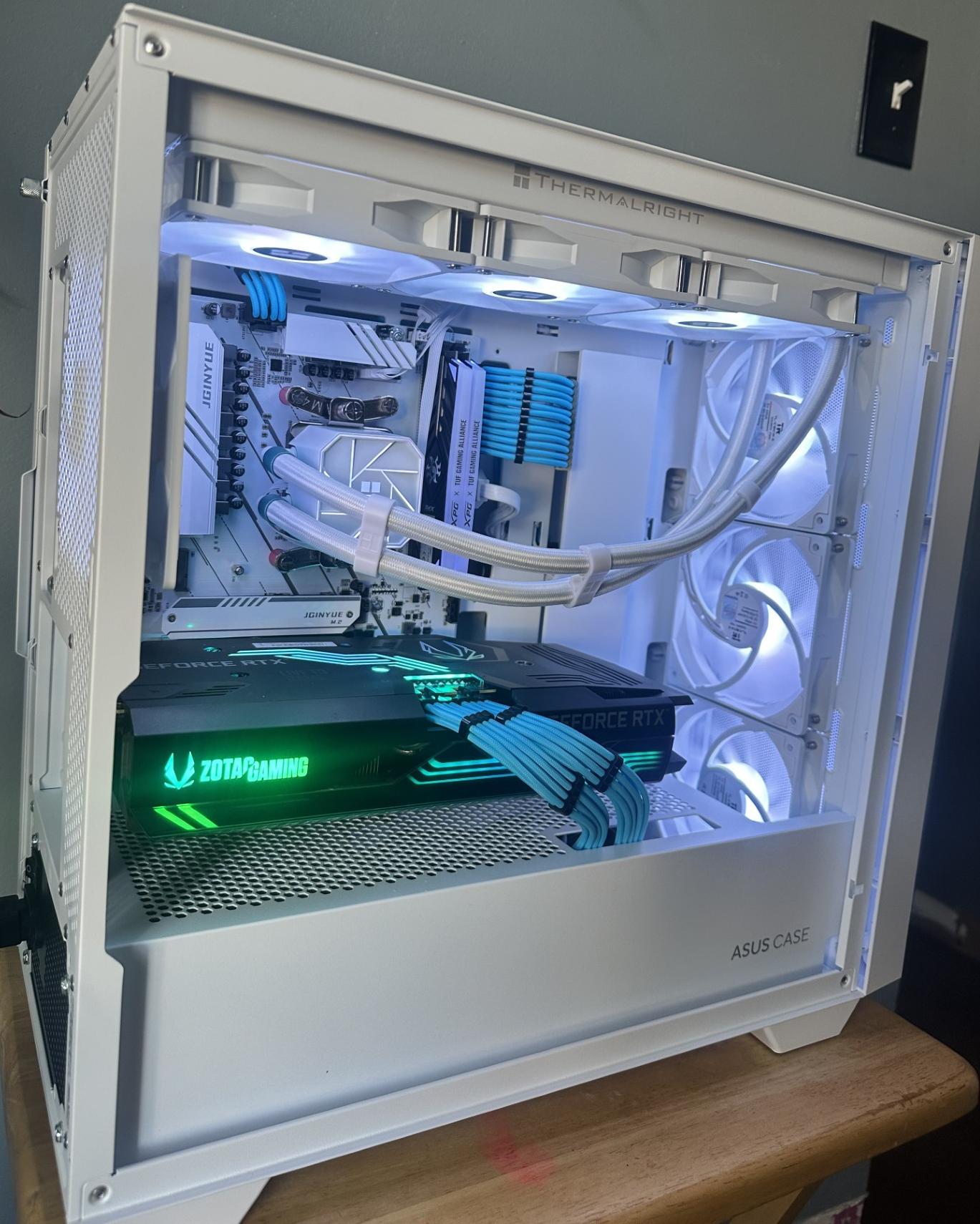 Ryzen 7 5700X3D|3070|B550|16g DDR4 3200|1 TB M.2 NVME|600w PSU|360MM AIO|ASUS A21 Case