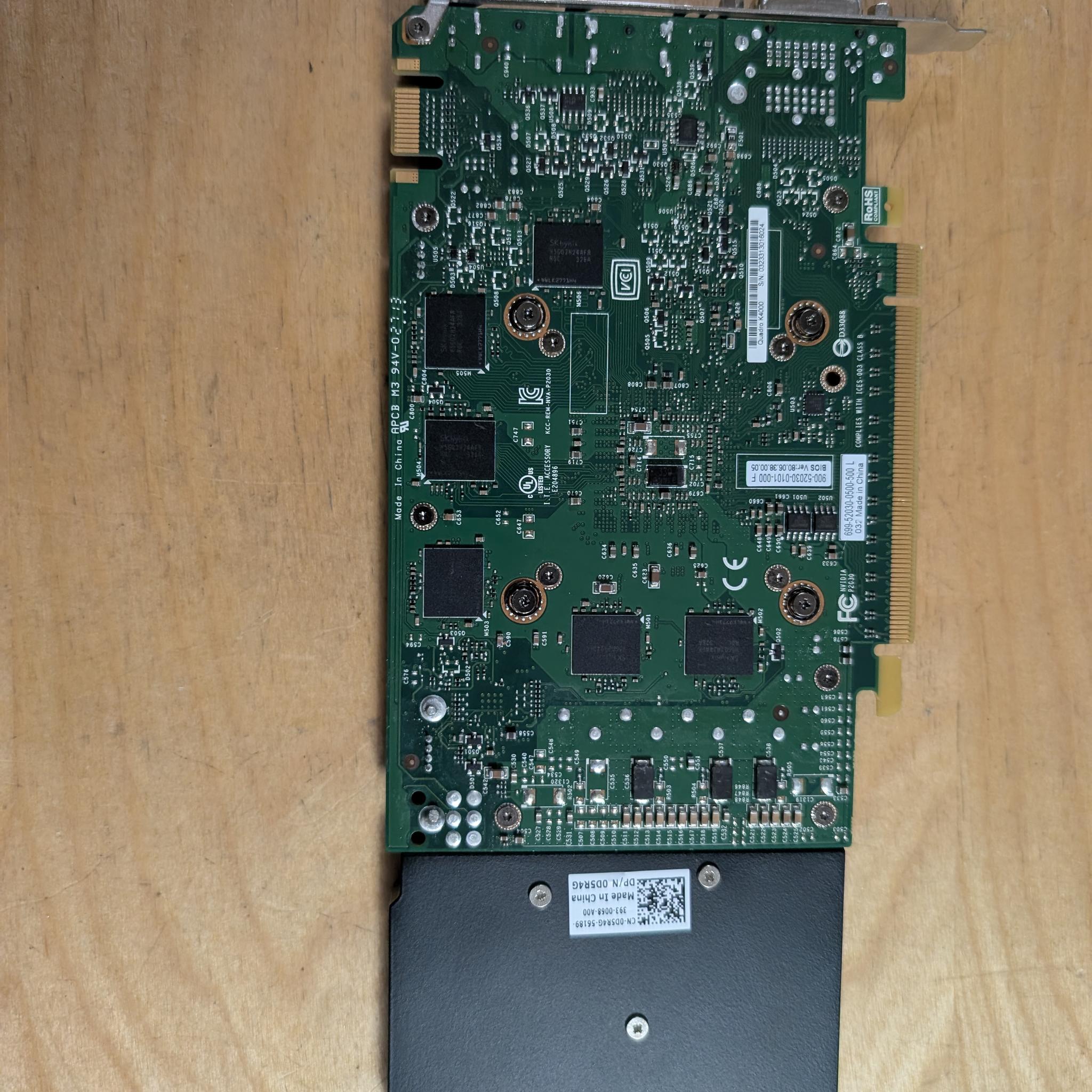 Nvidia QUADRO K4000