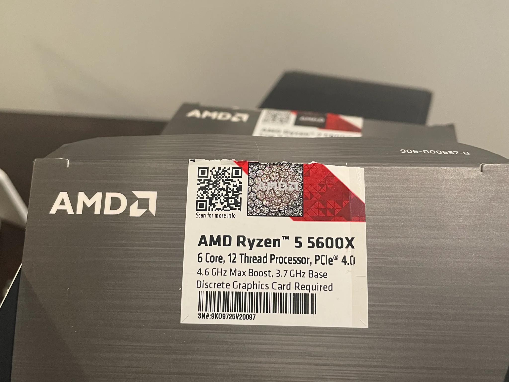 SALE! Ryzen 5 5600x CPU