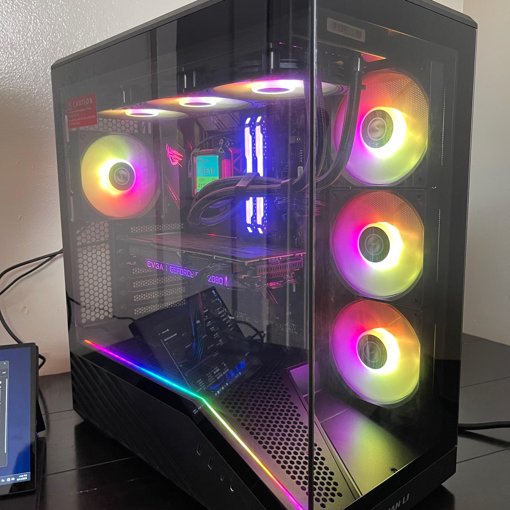 🌟Gaming PC/ RTX 2080/ Ryzen 7 5700/ 16Gb RAM/ 1Tb/ Liquid cooled.🌟