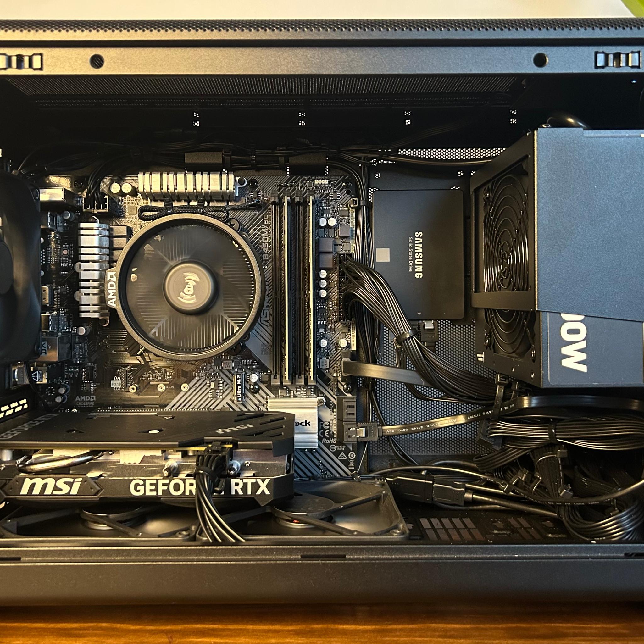 A3 STEALTH EDITION RTX 4060 | Ryzen 5 5500 | 1TB Samsung SSD | 16gb DDR4 | WiFi | Windows 11 Pro