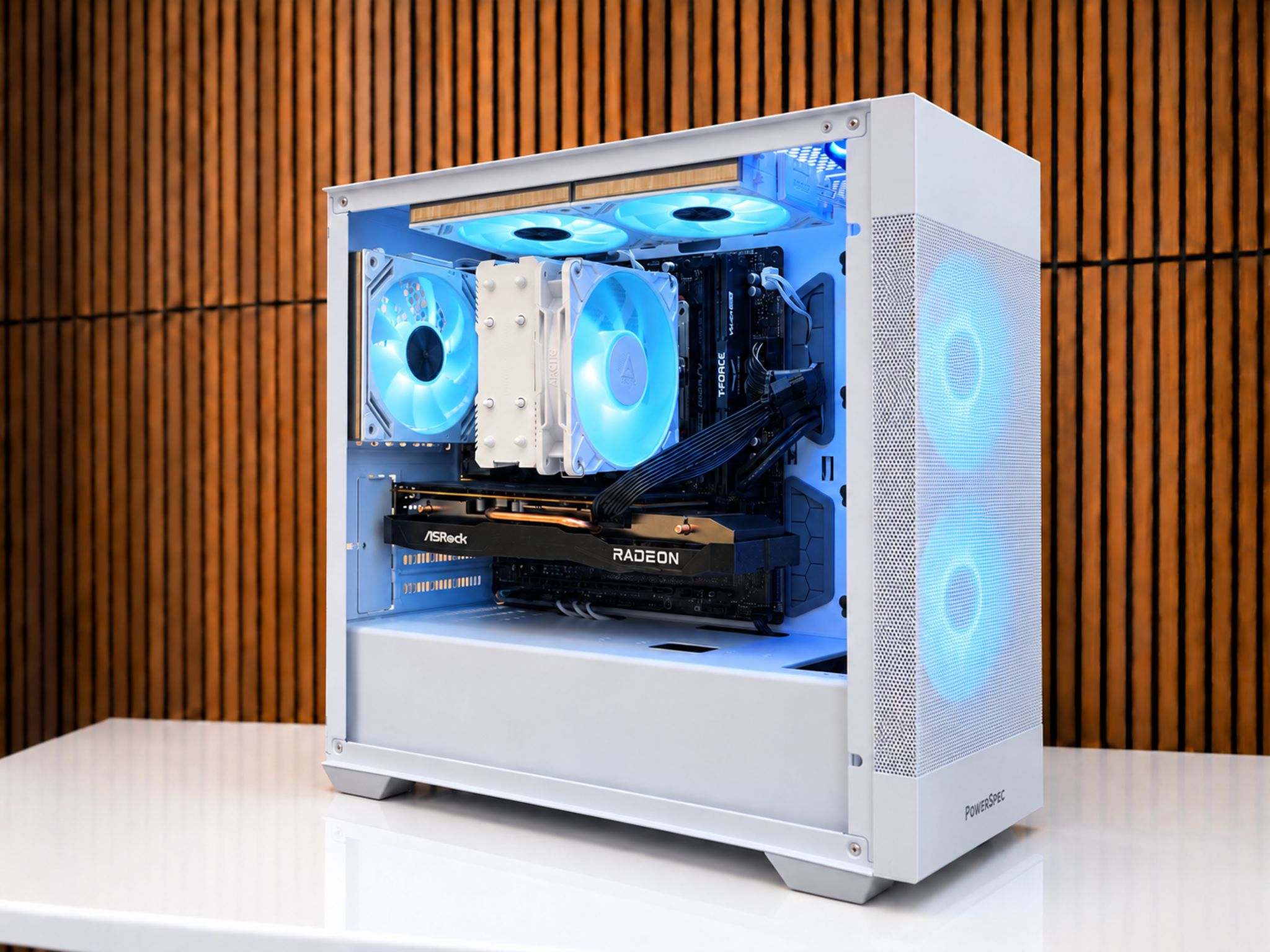 Whiteout v3 Gaming PC | RX 7600 8GB💻| DDR5| 16GB RAM | WiFi/BT | Windows 11 | 1TB