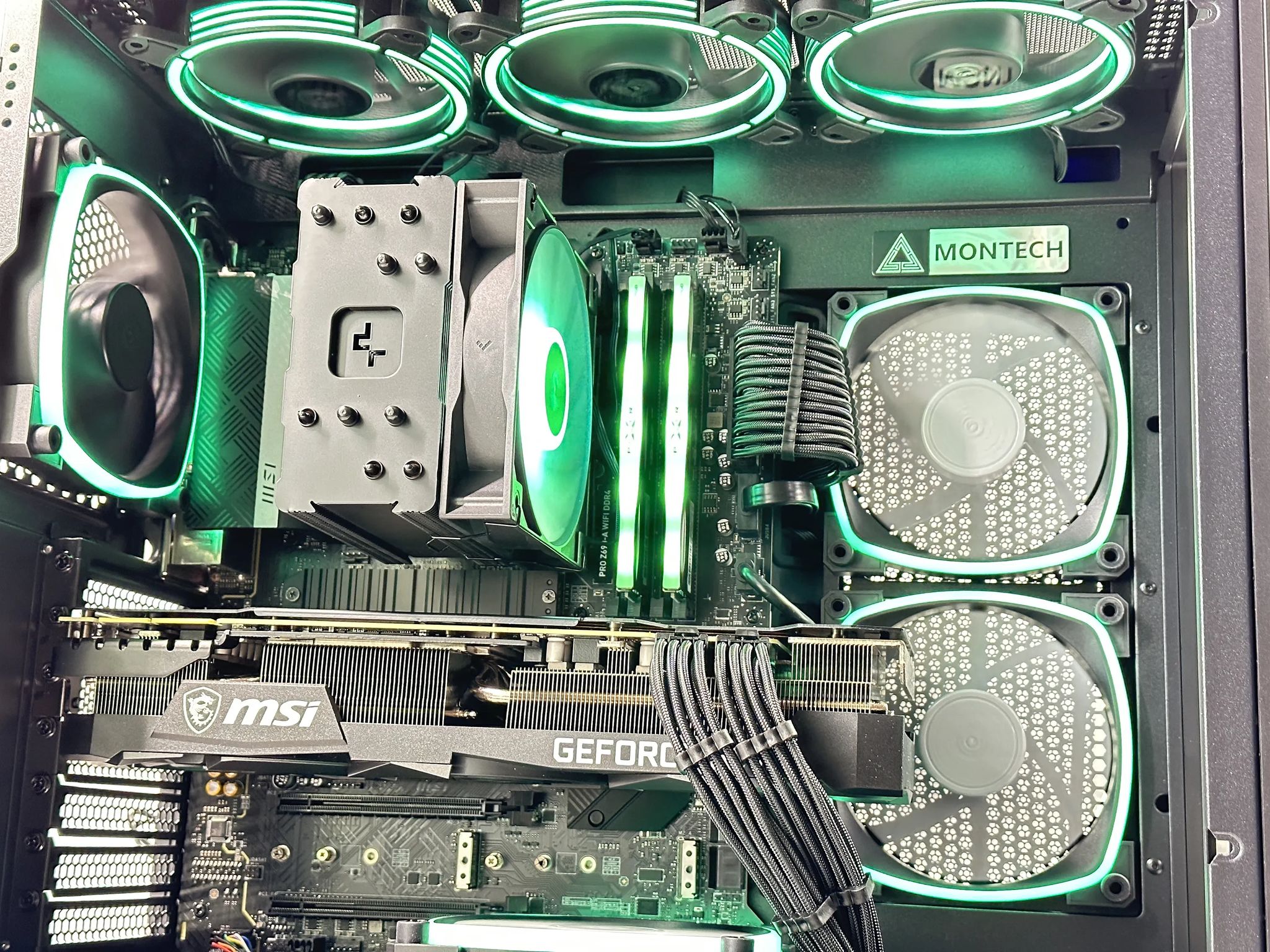 💚✳️Green Star❇️Extreme Gaming PC❇️Nvidia RTX 3090 24GB❇️Intel i7-12700KF 12core❇️32GB DDR4❇️2TB SSD