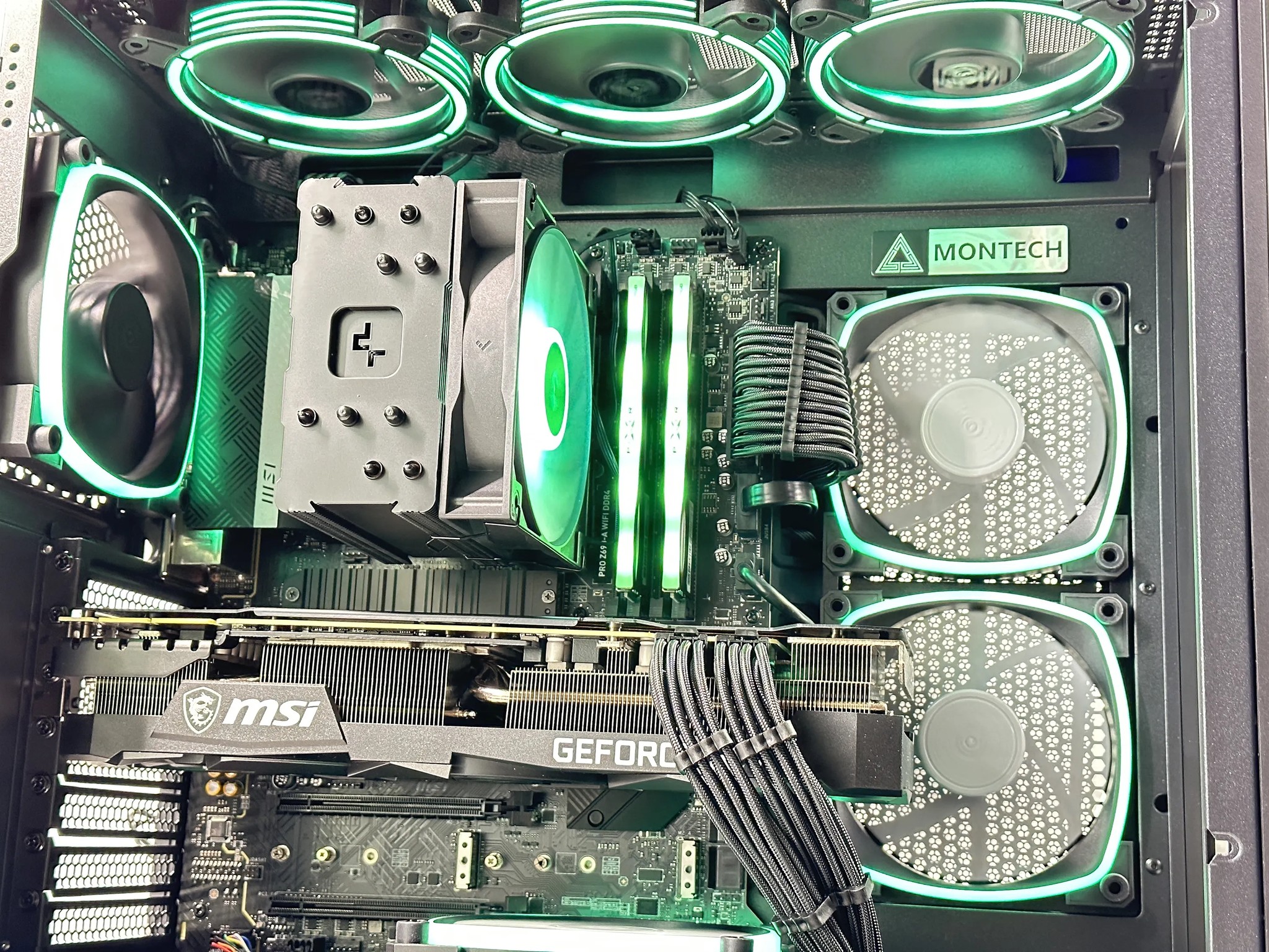 💚✳️Green Star❇️Extreme Gaming PC❇️Nvidia RTX 3090 24GB❇️Intel i7-12700KF 12core❇️32GB DDR4❇️2TB SSD