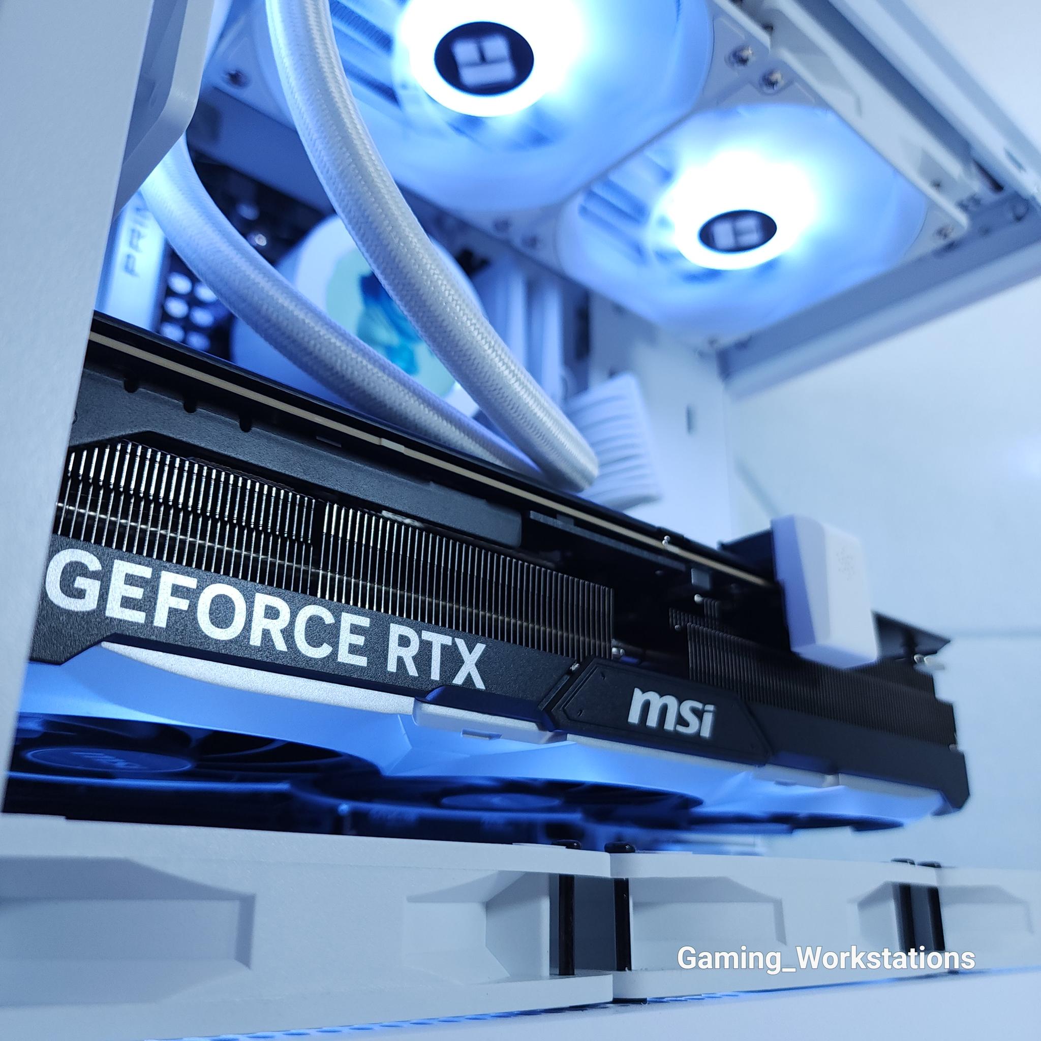 🤍RTX 4080 SUPER ● Ryzen 7 7800X3D ● 32GB 6000MHz ● 2TB NVMe Gen 4 ● 1440/4K Gaming Computer