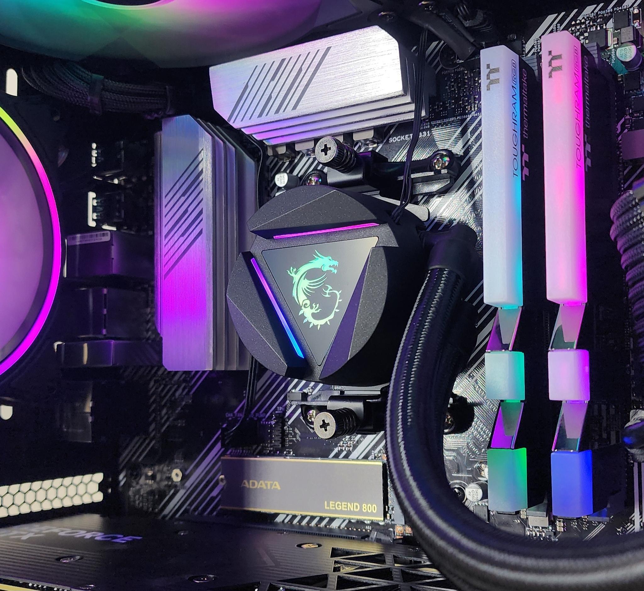 Gaming PC Ryzen 7 5700X3D 16GB RAM 1TB SSD RTX 4060 Ti 8GB Windows 11 PC