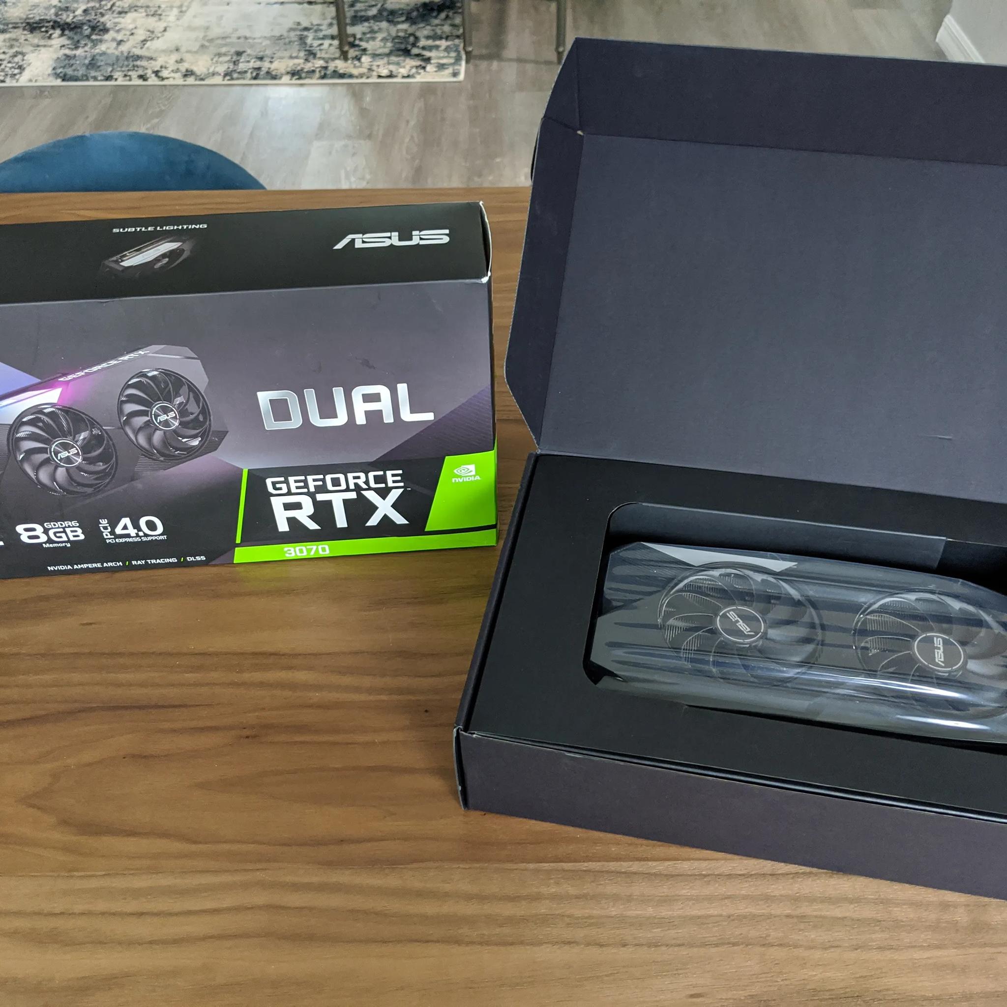 ASUS RTX 3070 Dual OC 8gb