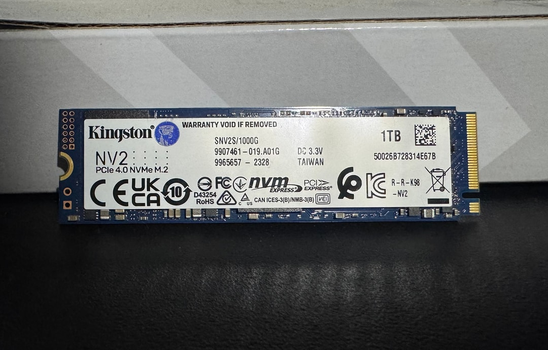 Kingston NV2 1TB PCIe 4.0 NVMe M.2 SSD – 96% Health – Tested | Jawa