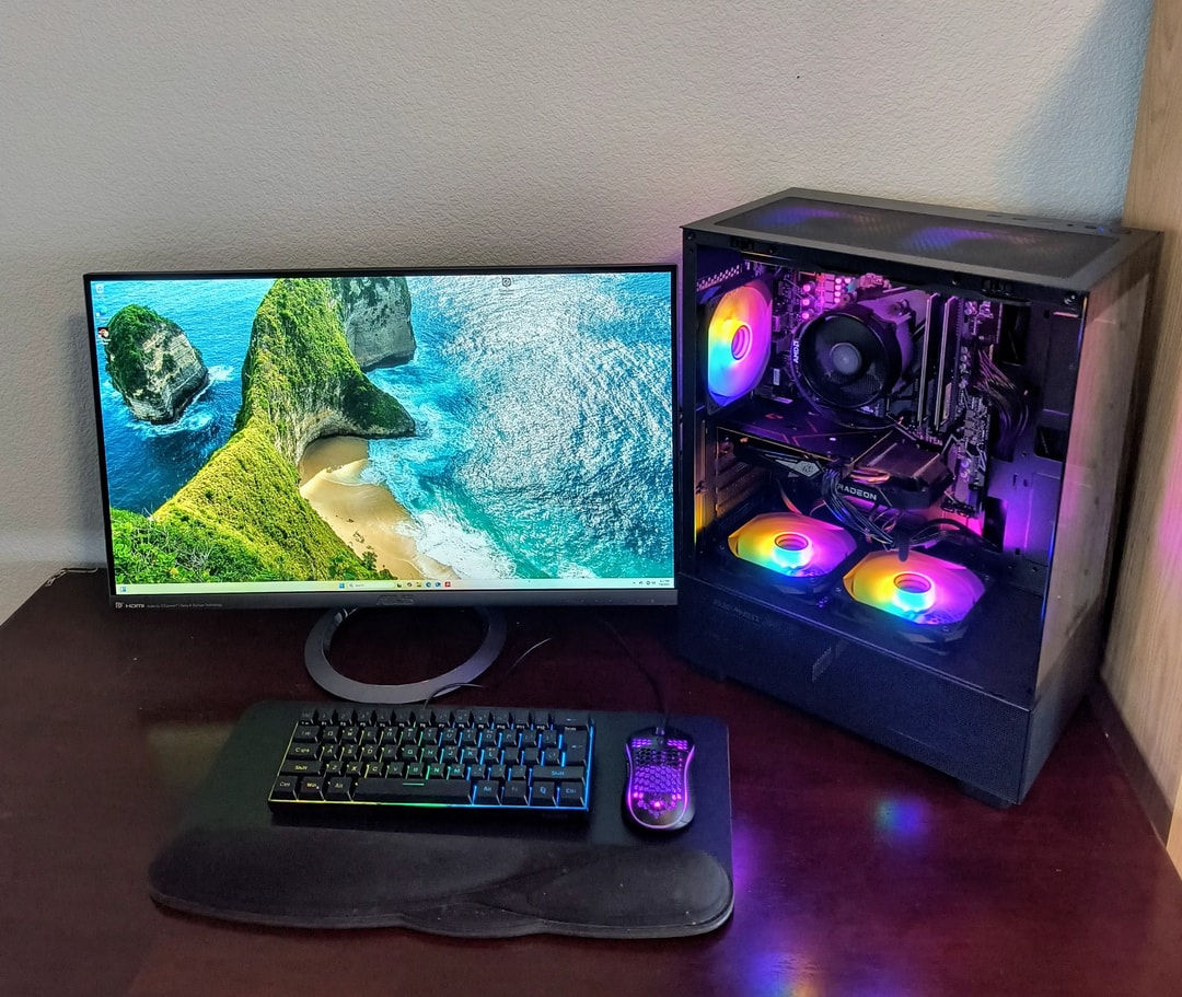 🏆 TRIUMPH 🏆 New Gaming PC, AMD 6500xt+5 3600= Great Value & High ...