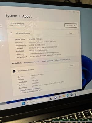 OMEN TRANSCEND 14 - 120Hz, 3K OLED Gaming Laptop - W/ Replaced OLED screen