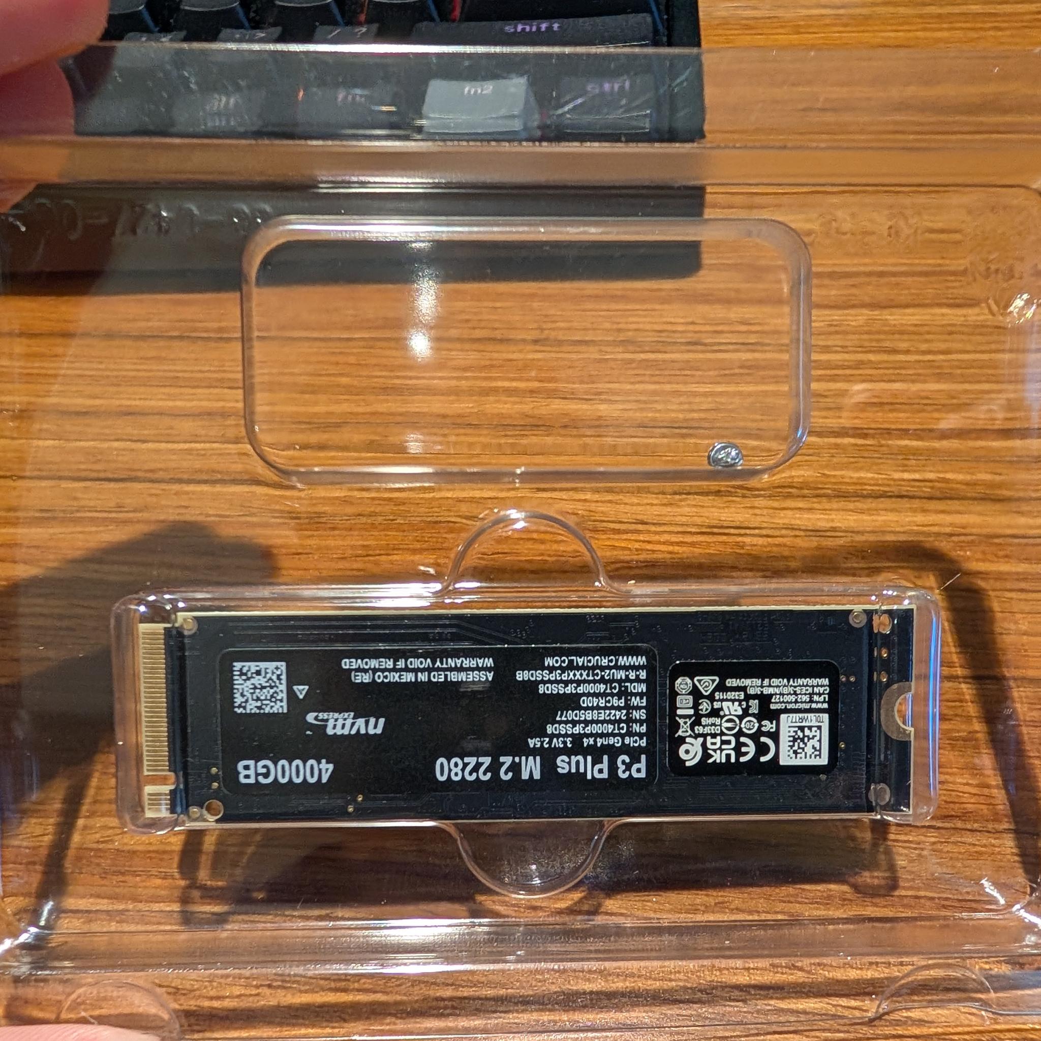 Crucial P3 Plus 4TB