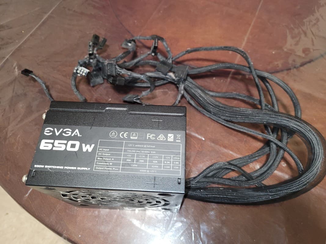EVGA 100-N1-0650-L1, 650 N1, 650W Power Supply