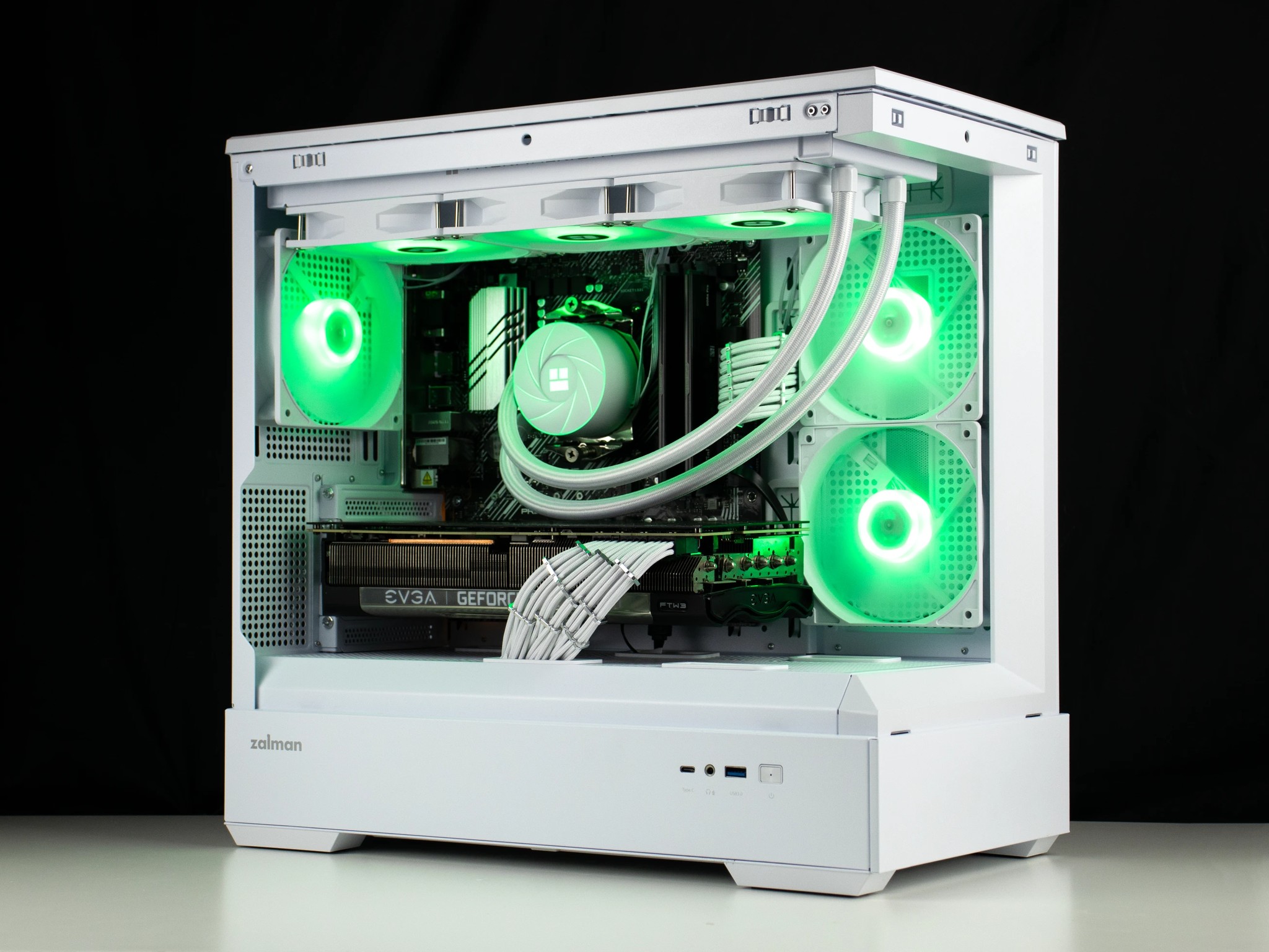 ❄️🧊💎- Whiteout 1440P Gaming PC | RTX 3080, Ryzen 7 5700X, 32GB RAM, 1TB NVMe SSD ❄️🧊💎