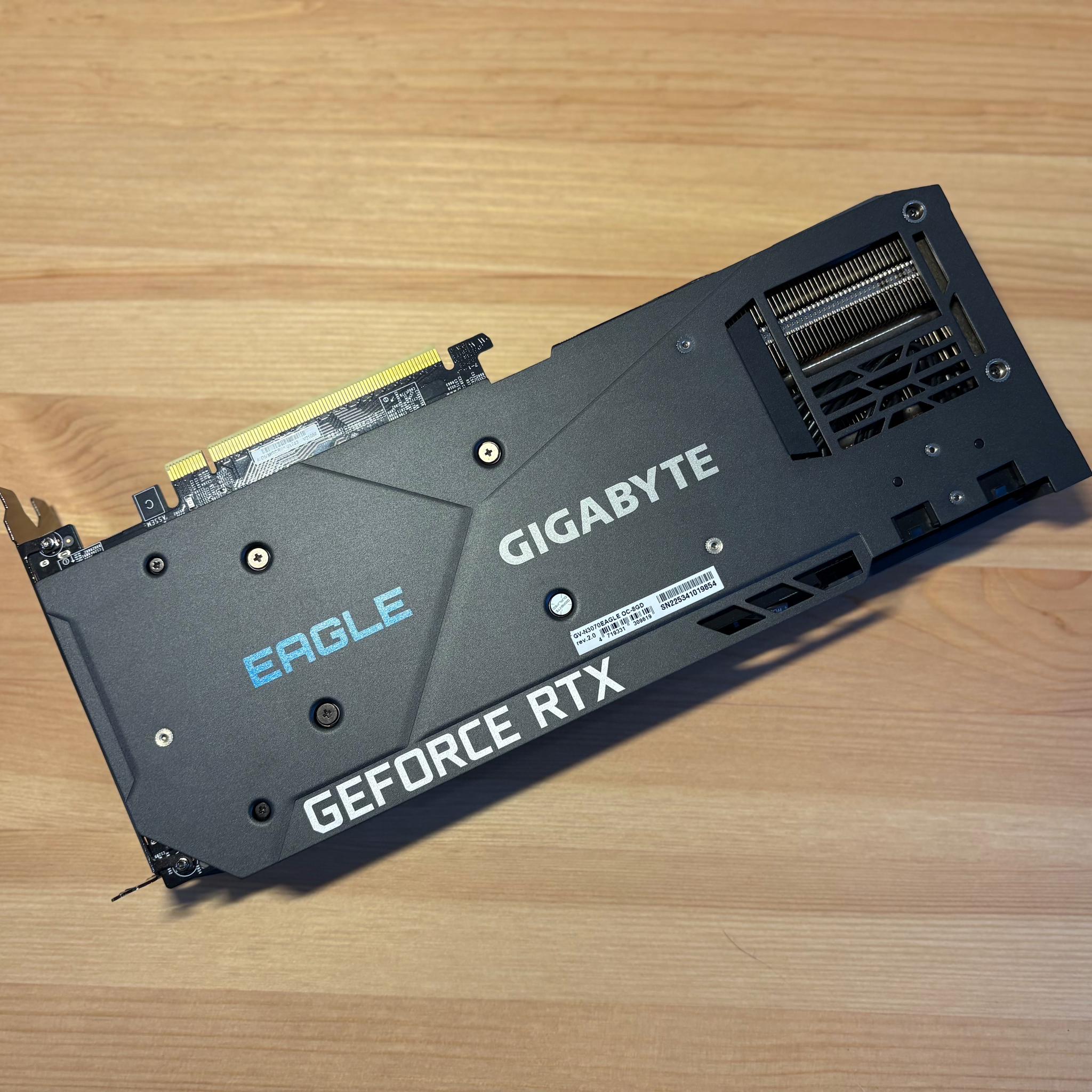Razer Core X + RTX 3070 [Gigabyte EAGLE OC]