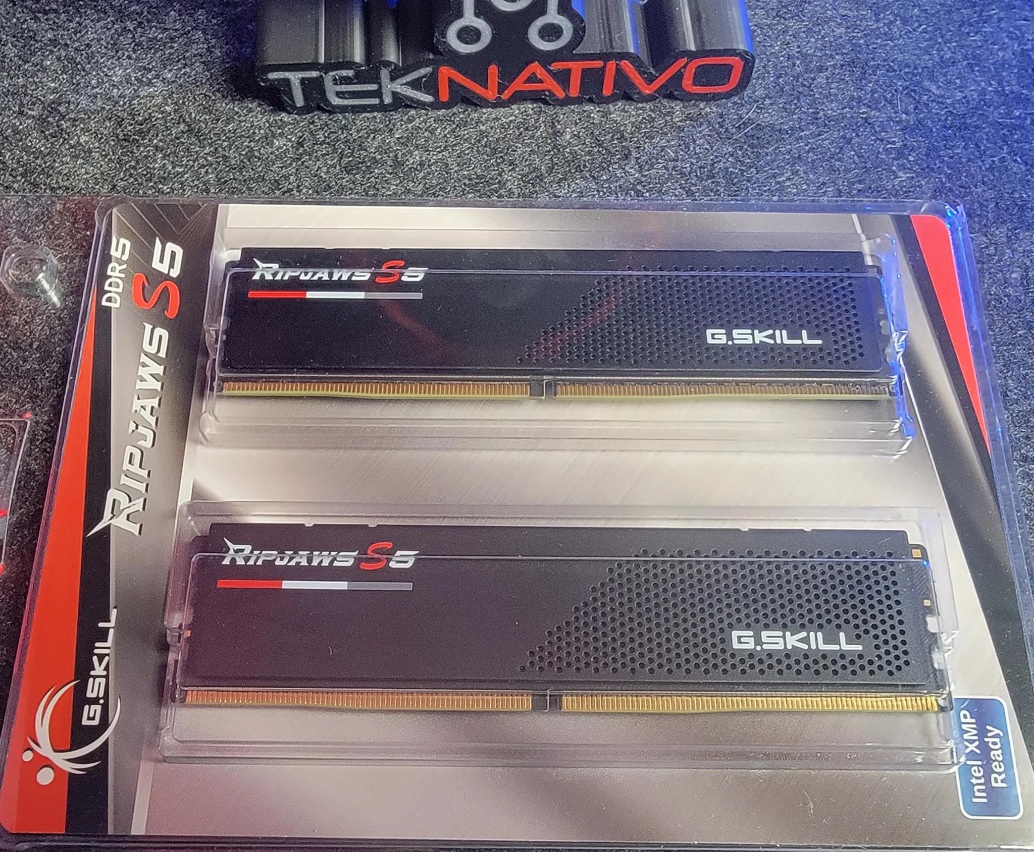 G.Skill Ripjaws S5 32GB (2 x 16GB) DDR5-6000 XMP 3.0