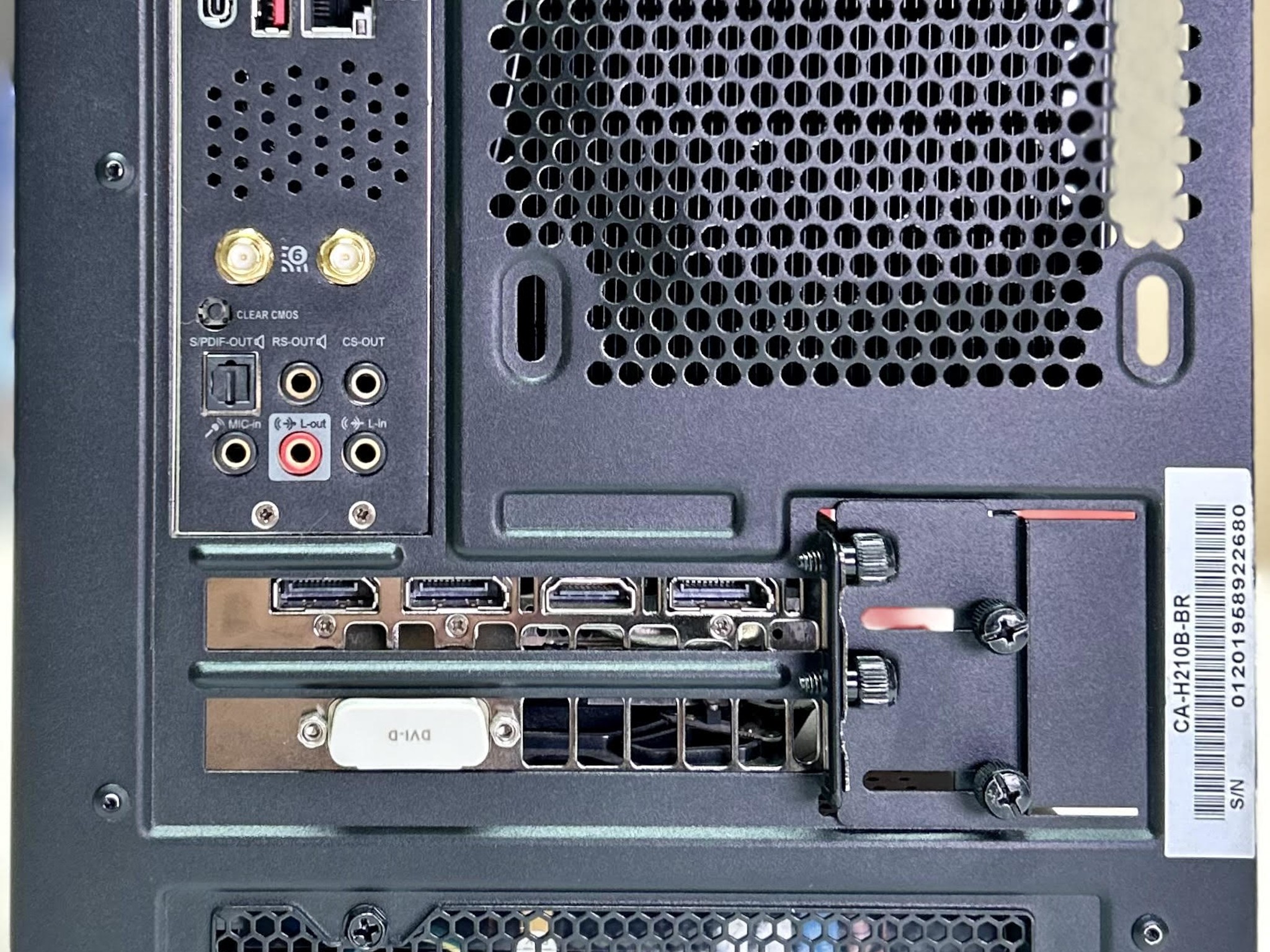 Red Mini ITX Gaming PC | Fortnite 125 Avg FPS | NZXT Headset Mount | 1080Ti | 10600K | 16GB | Wifi 6