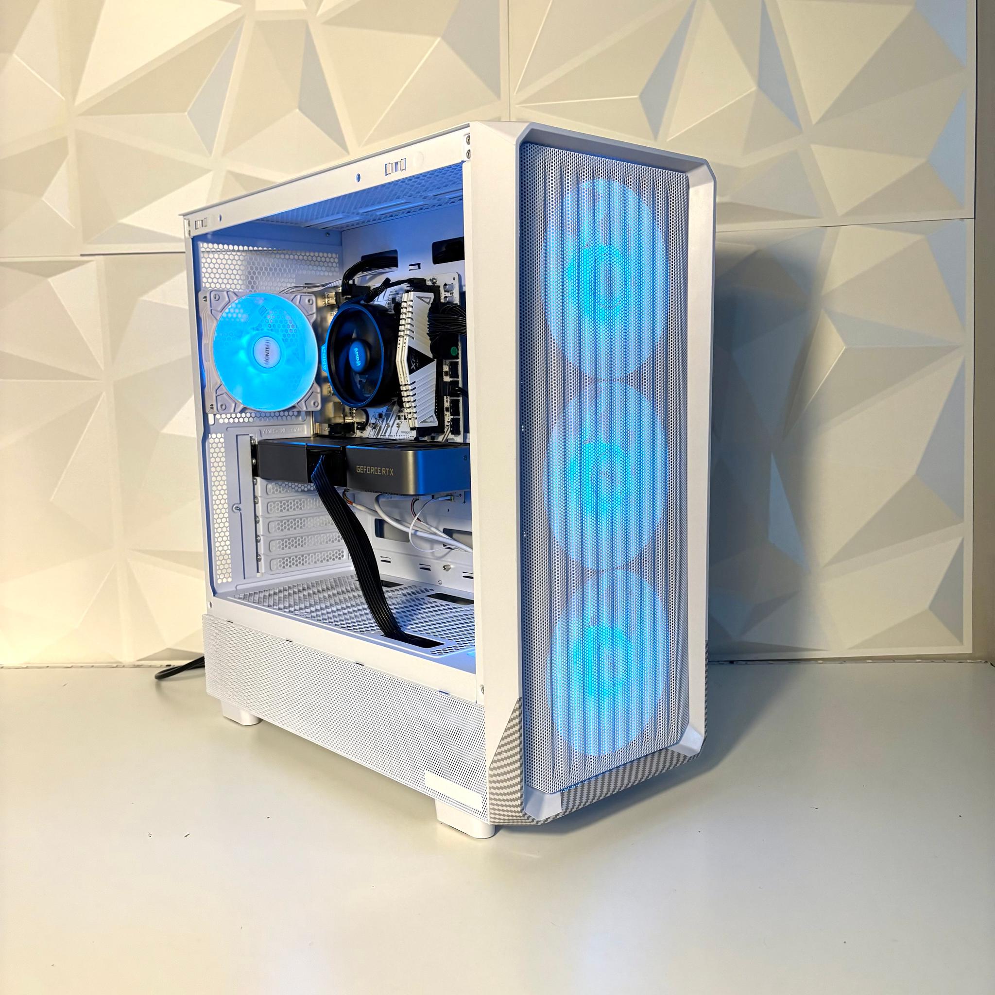 🥶🧊//Glacier Valley V2// - Ryzen 7 2700X, RTX 3070 Ti, 1TB SSD, 16GB🥶🧊