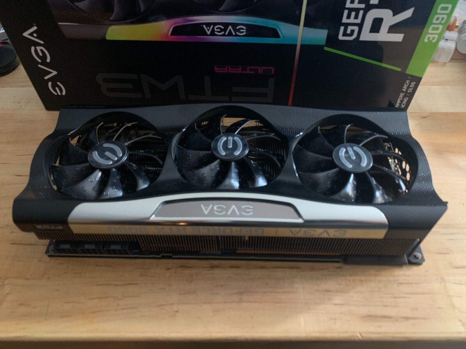 EVGA RTX 3090 FTW: Lightly Used/Excellent condition with original box