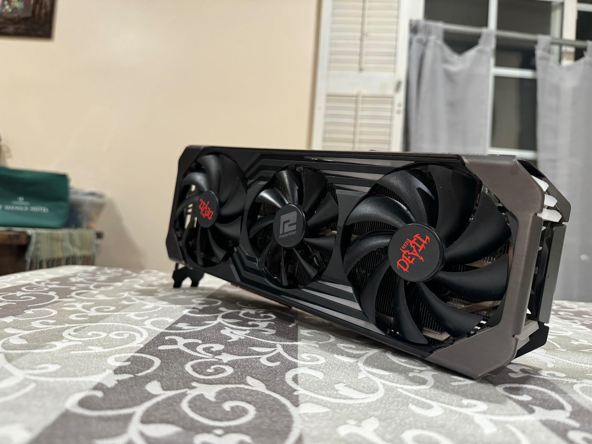 FOR PARTS/AS IS Powercolor AMD RX 6800XT 16GB Red Devil OC Model