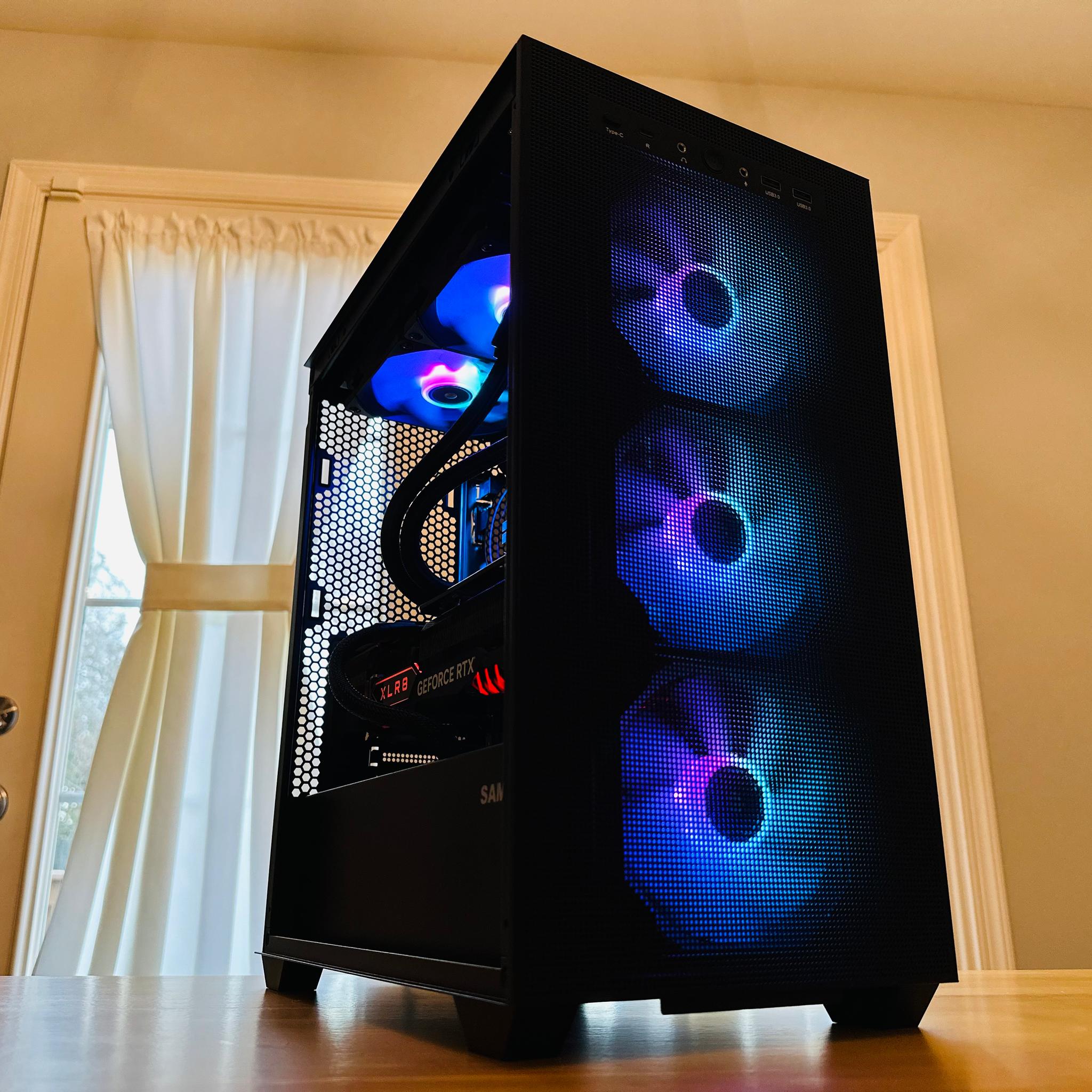 😎 🐱|RTX 4070ti, i5-12600k, 32gb DDR4, 2tb NVMe WiFi Equipped, AIO Cooled Gaming PC!