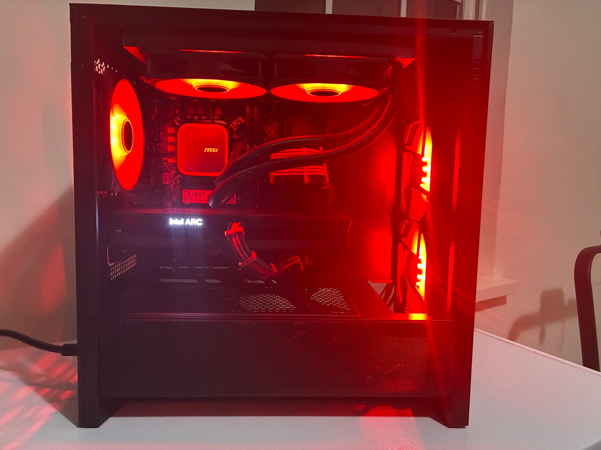 All Intel 1080P Gaming PC: B580 12GB | I5-13400F | 32GB RAM | 1TB Storage | 650W PSU | Micro-ATX