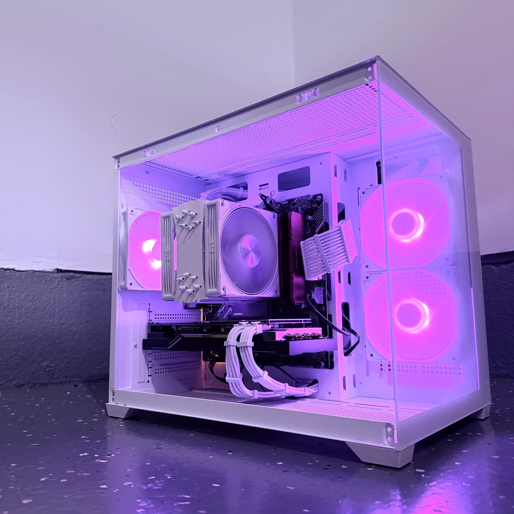 ⚪️"Lunar Frost"❄️ | 1080p Gaming | Ryzen 7 3700X | RX 5700XT 8GB | 16B Ram | 1TB SSD | Free Shipping