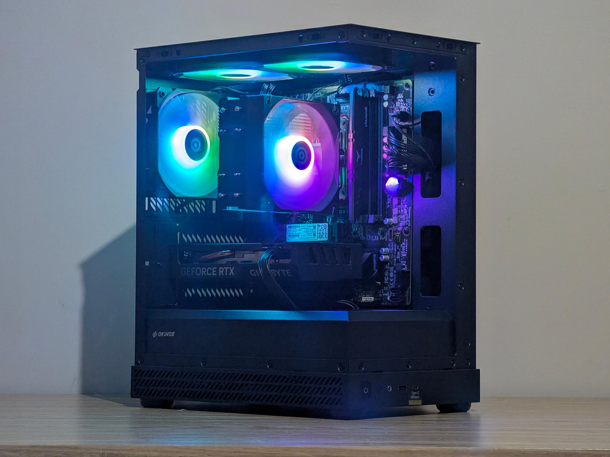 🌈🖤Ryzen 5 5500 | RTX 4060 | 1TB SSD | Gaming PC🖤🌈