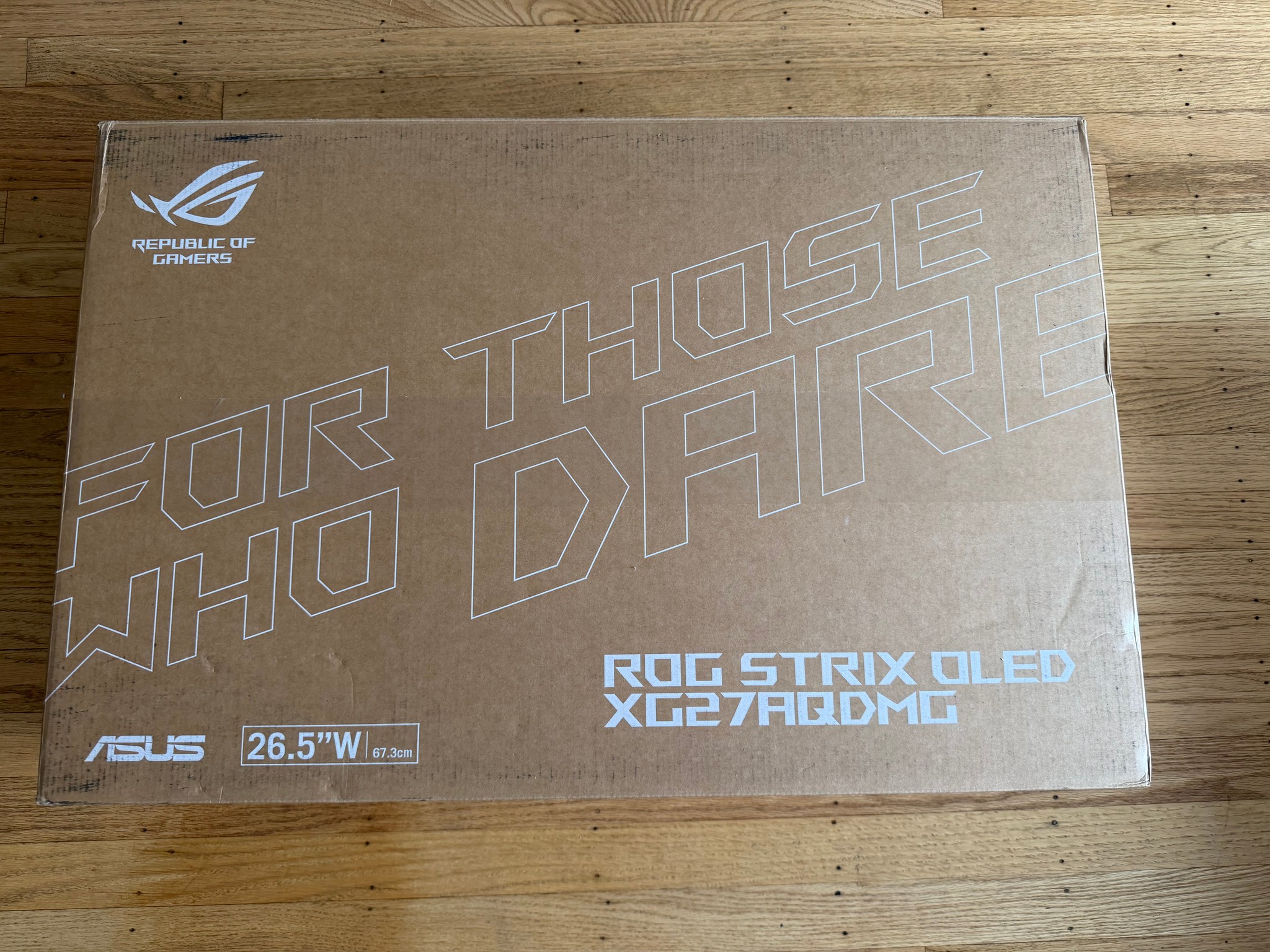 ASUS ROG Strix 27” 1440P OLED Gaming Monitor