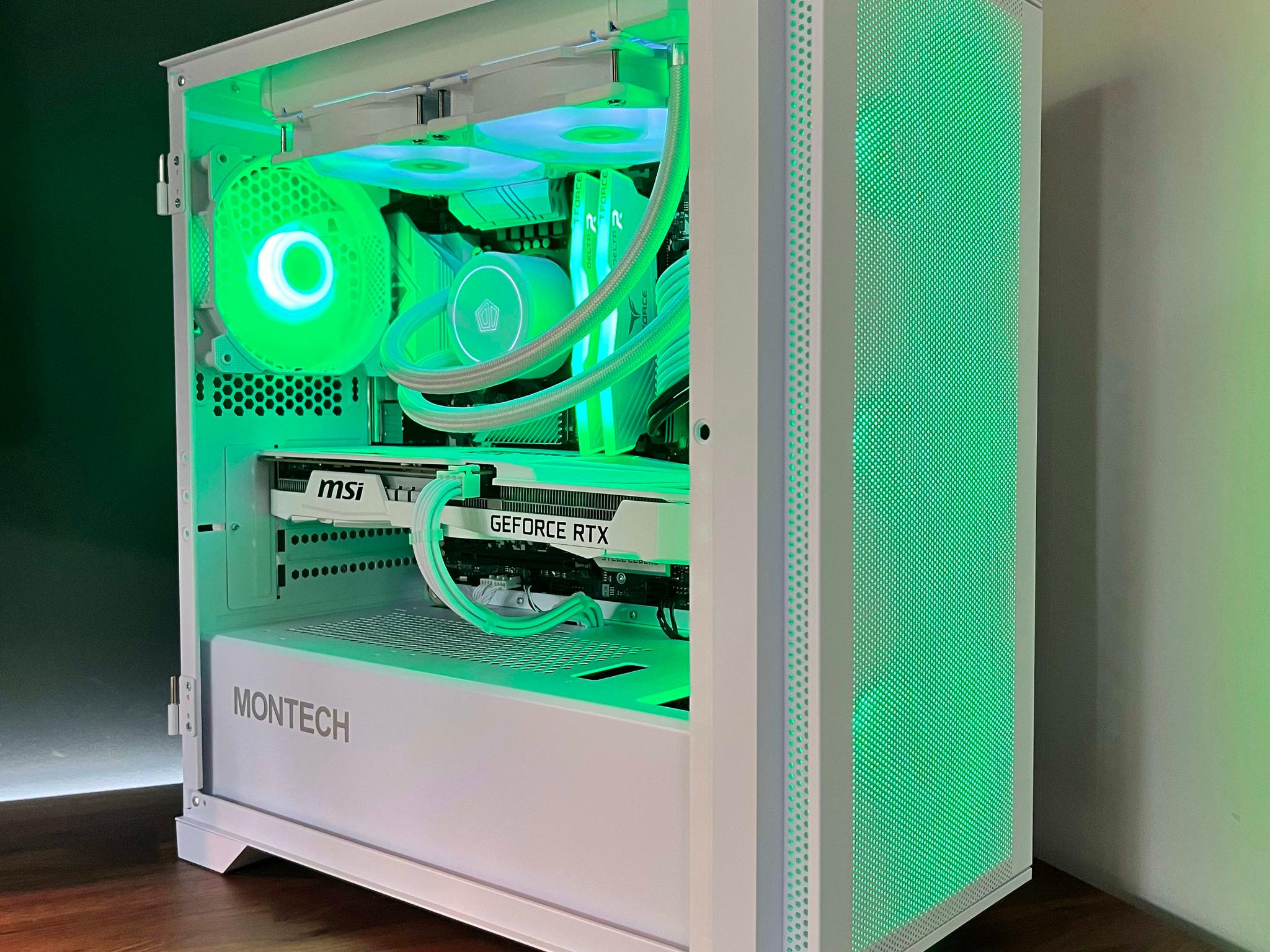 Whiteout Gaming PC (RTX 3060 / I5-10400 / 16gb RAM)