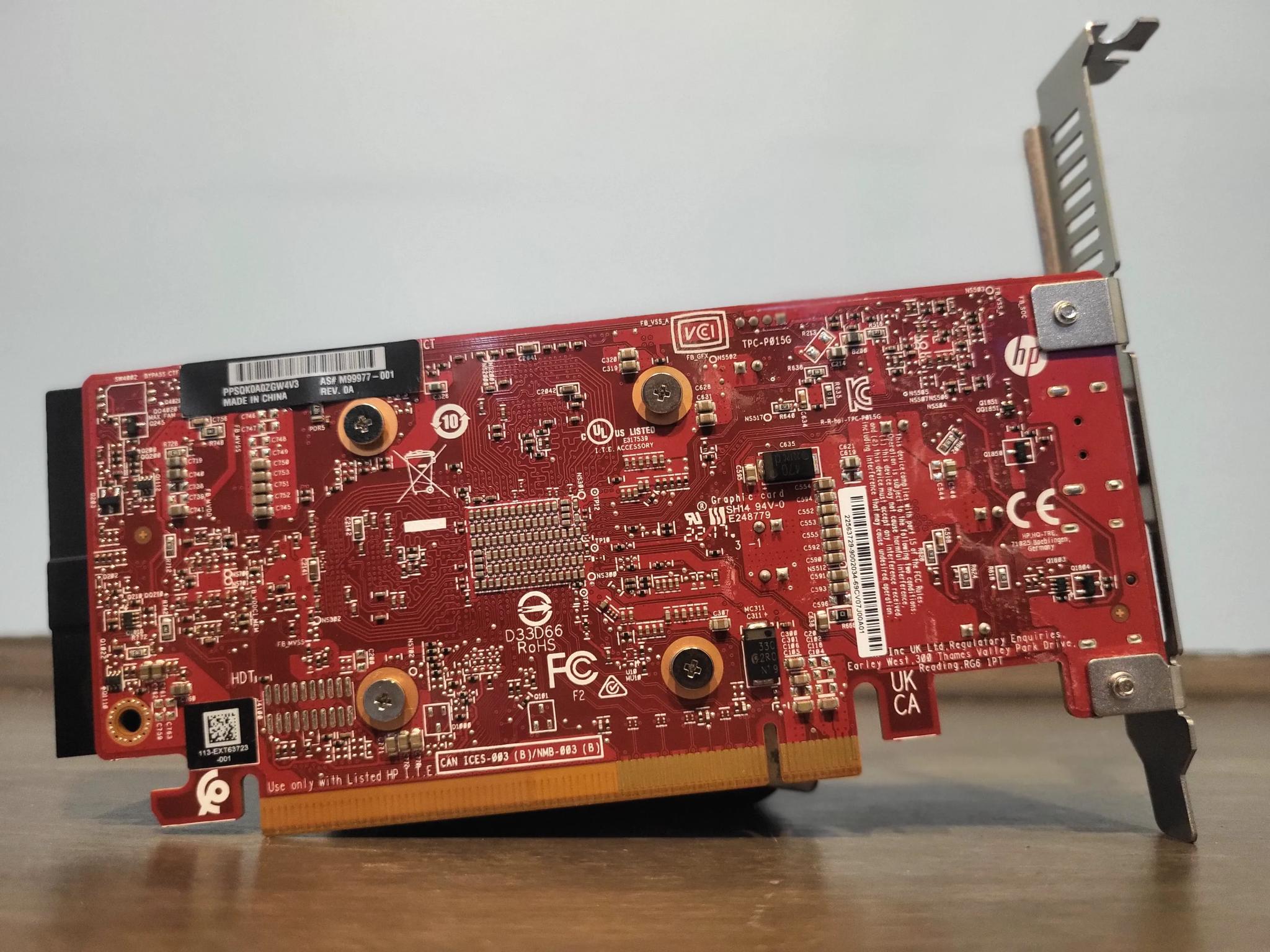 🔥HP OEM RX 6400 🔥 Tested Working, Clean | Pulled from Pre-Built | Red PCB