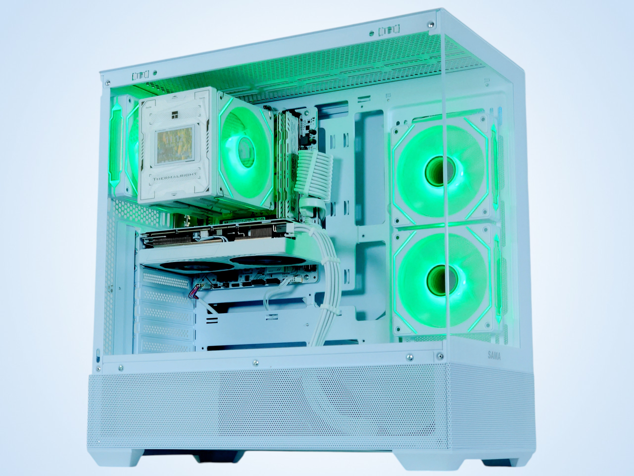 🌬️🥶Gaming PC🧊Nvidia RTX 3060 Ti 8GB❄️AMD Ryzen 5 3600❄️16GB DDR4❄️ 512GB NVME SSD