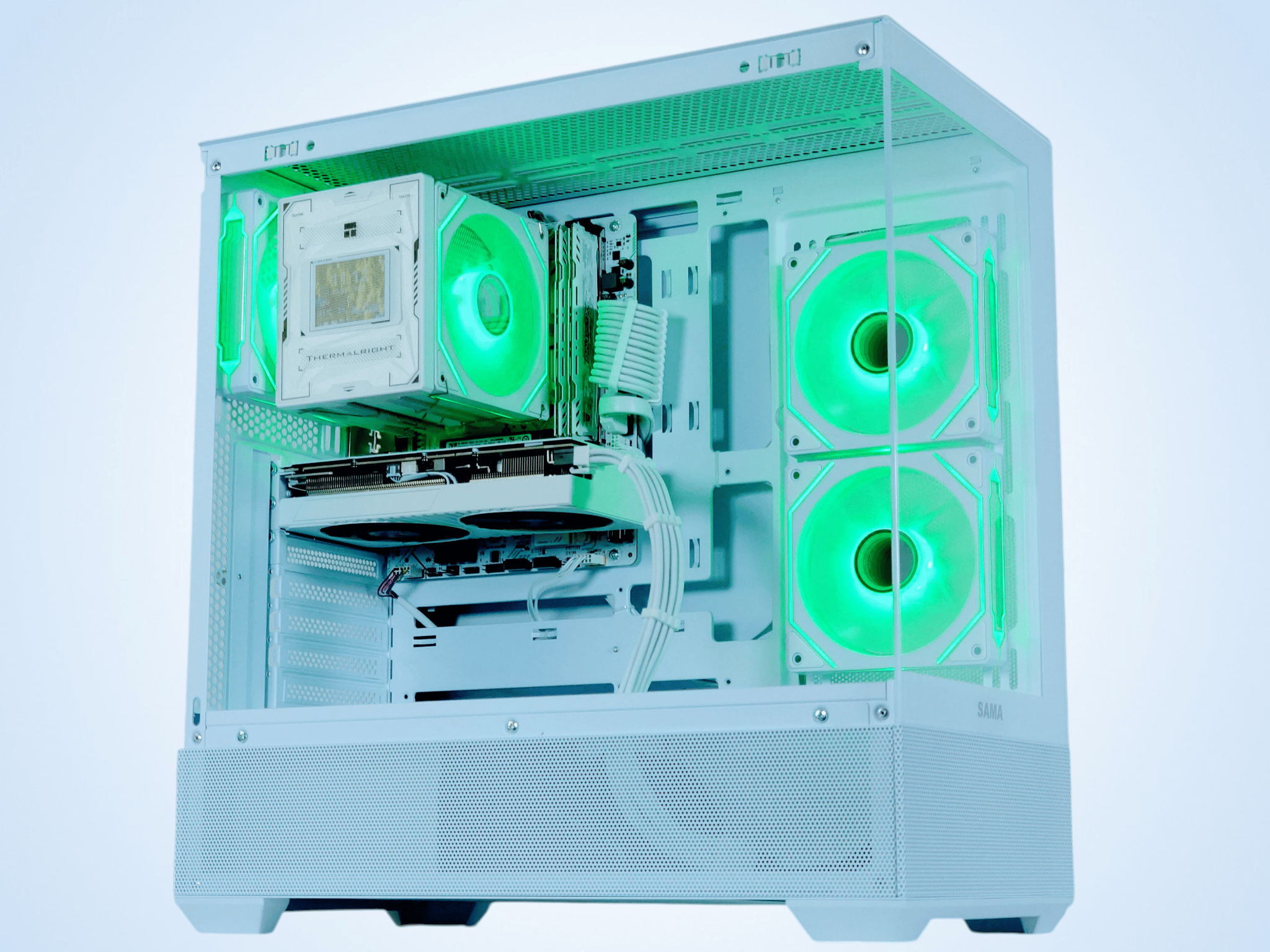 🌬️🥶Gaming PC🧊Nvidia RTX 3060 Ti 8GB❄️AMD Ryzen 5 3600❄️16GB DDR4❄️ 512GB NVME SSD