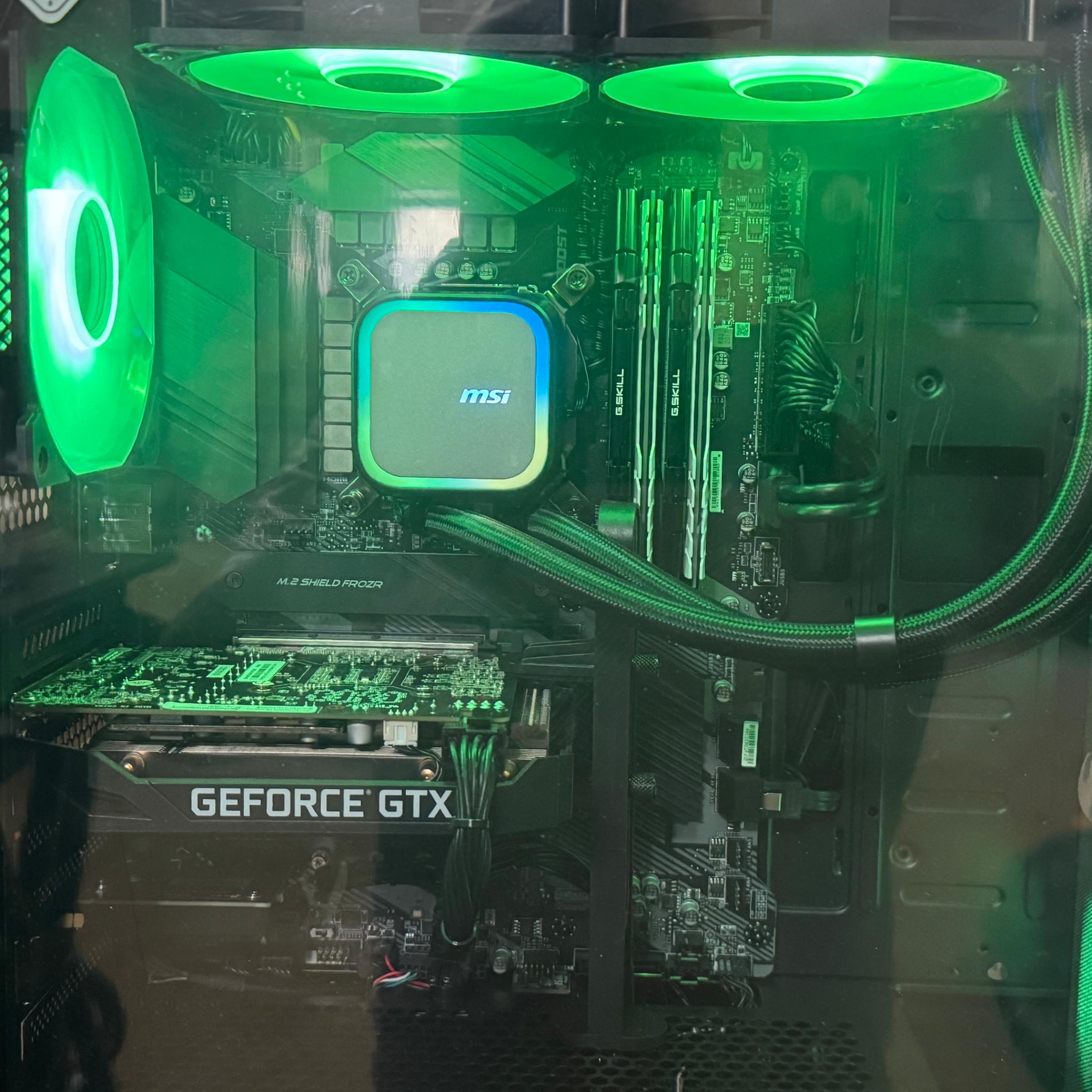 For sale I-5 10400F GTX1660 Super 2 SSD 1TB each 32GIG
