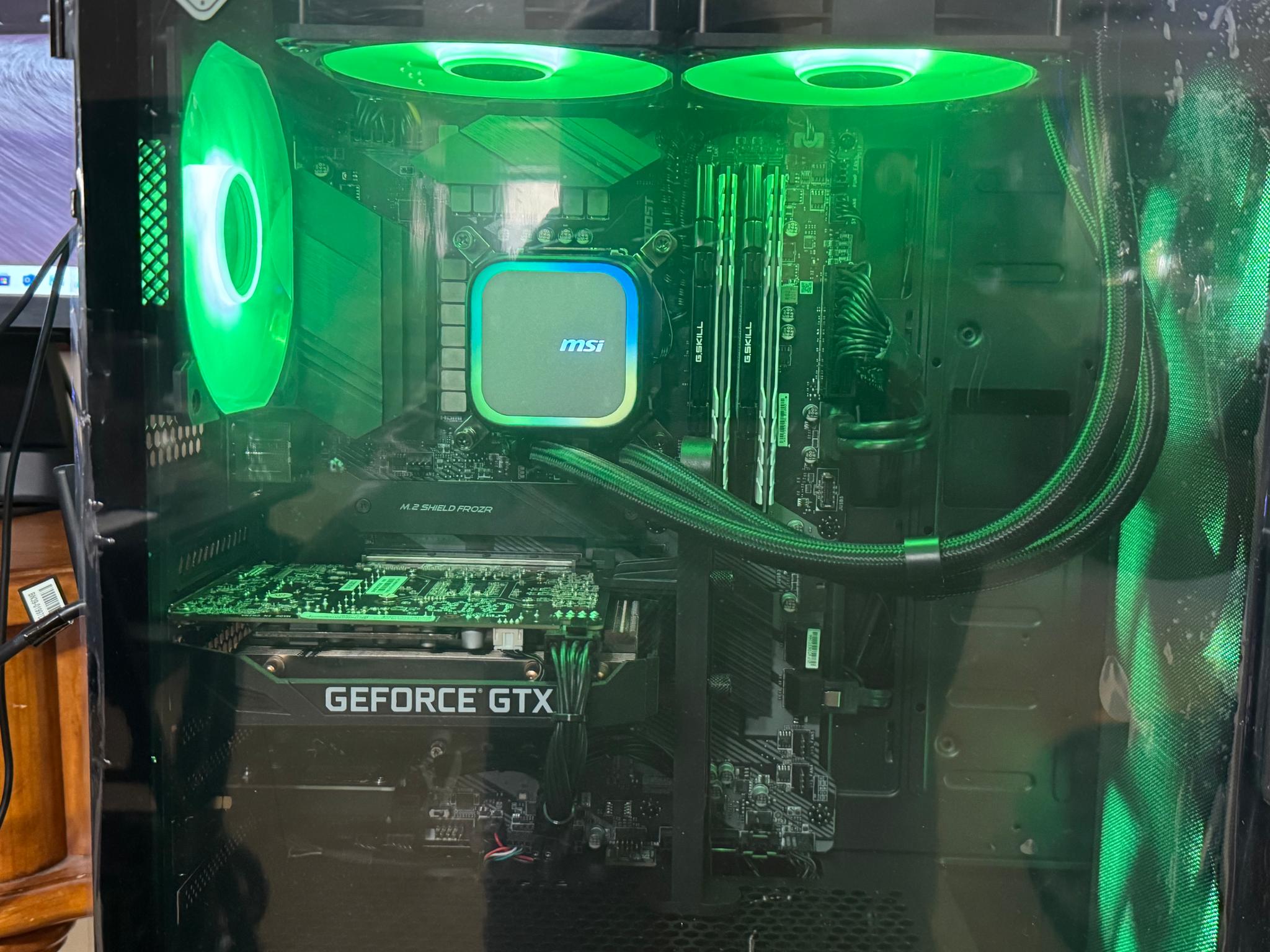 For sale I-5 10400F GTX1660 Super 2 SSD 1TB each 32GIG