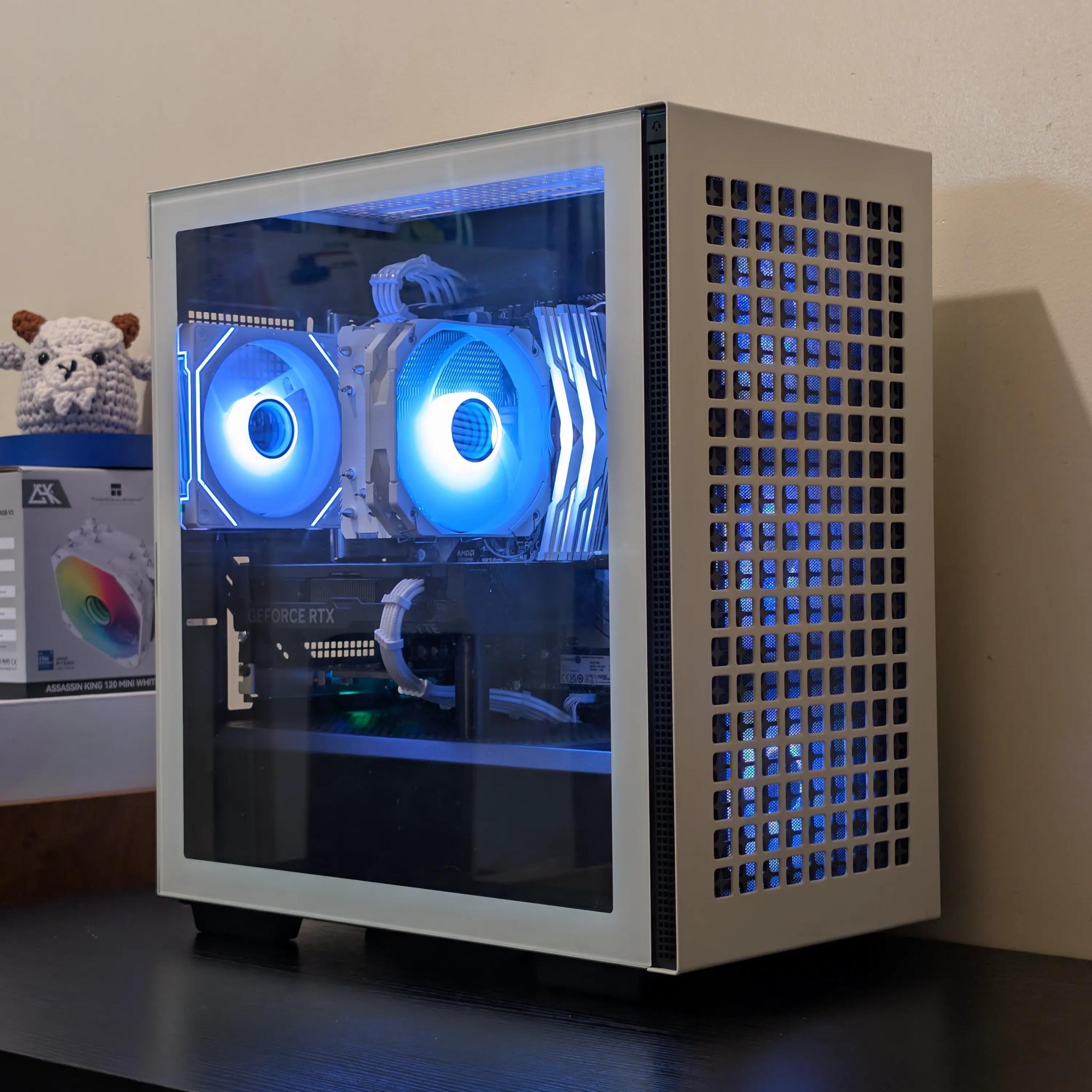 🐼 1440p Gaming Beast | RTX 4060Ti | Ryzen 5 5600 | 1TB SSD | 32GB RAM | WiFi 6 & Bluetooth 🐼